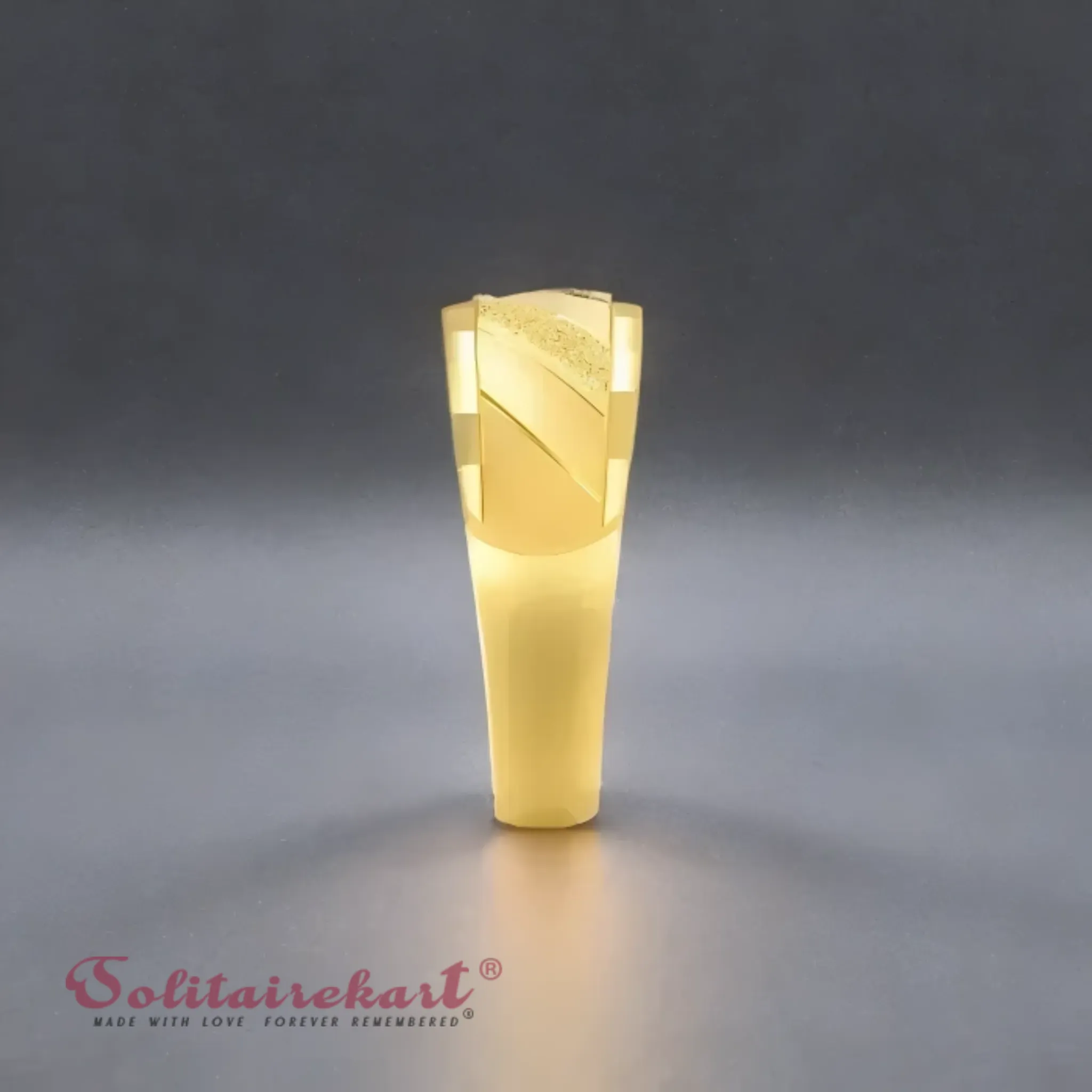 14K 7.04Grams Gold Couple Rings – Elegant Band Design