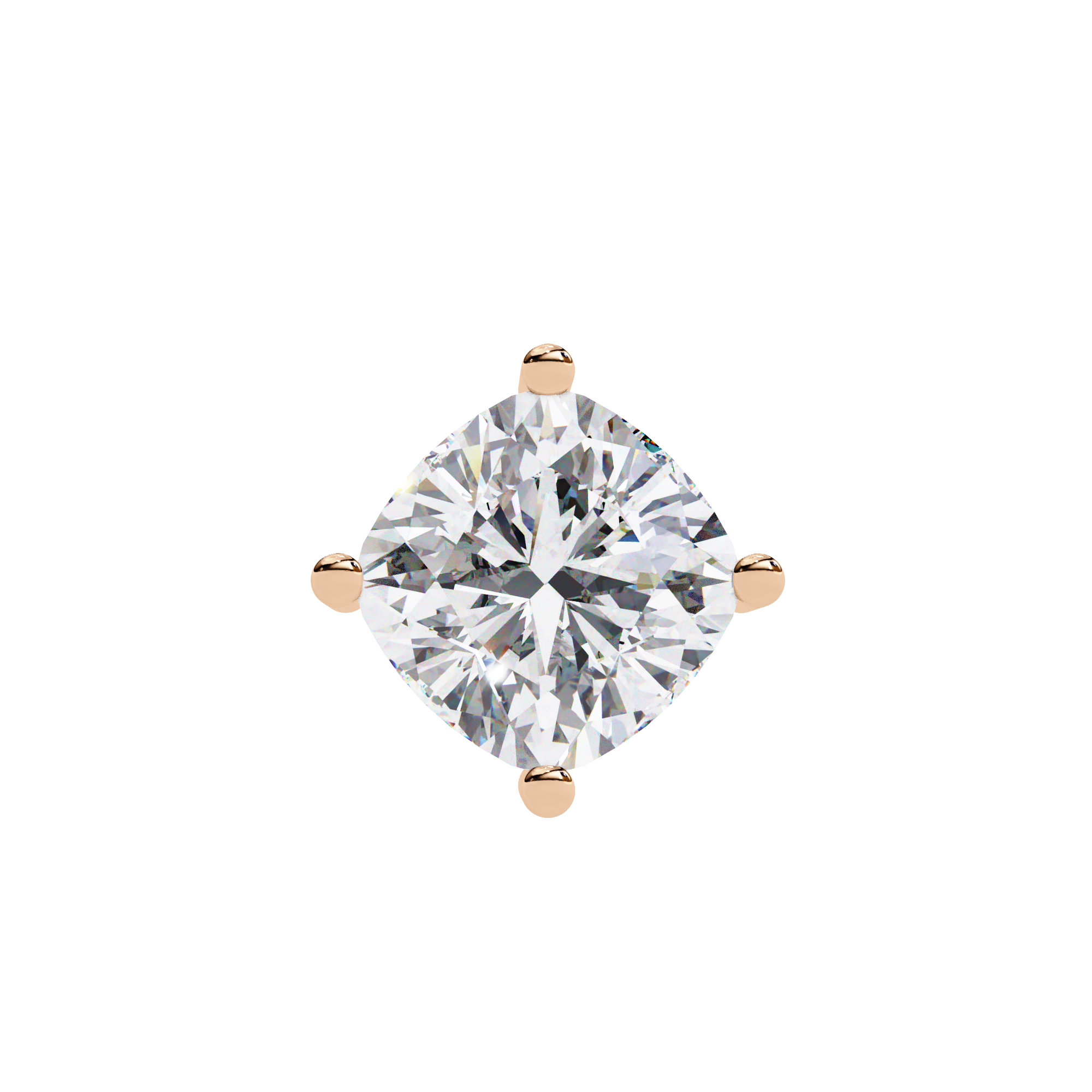 2.32 Carat Cushion Cut Lab-Grown Diamond Pendant Necklace – E Color VS2 Clarity