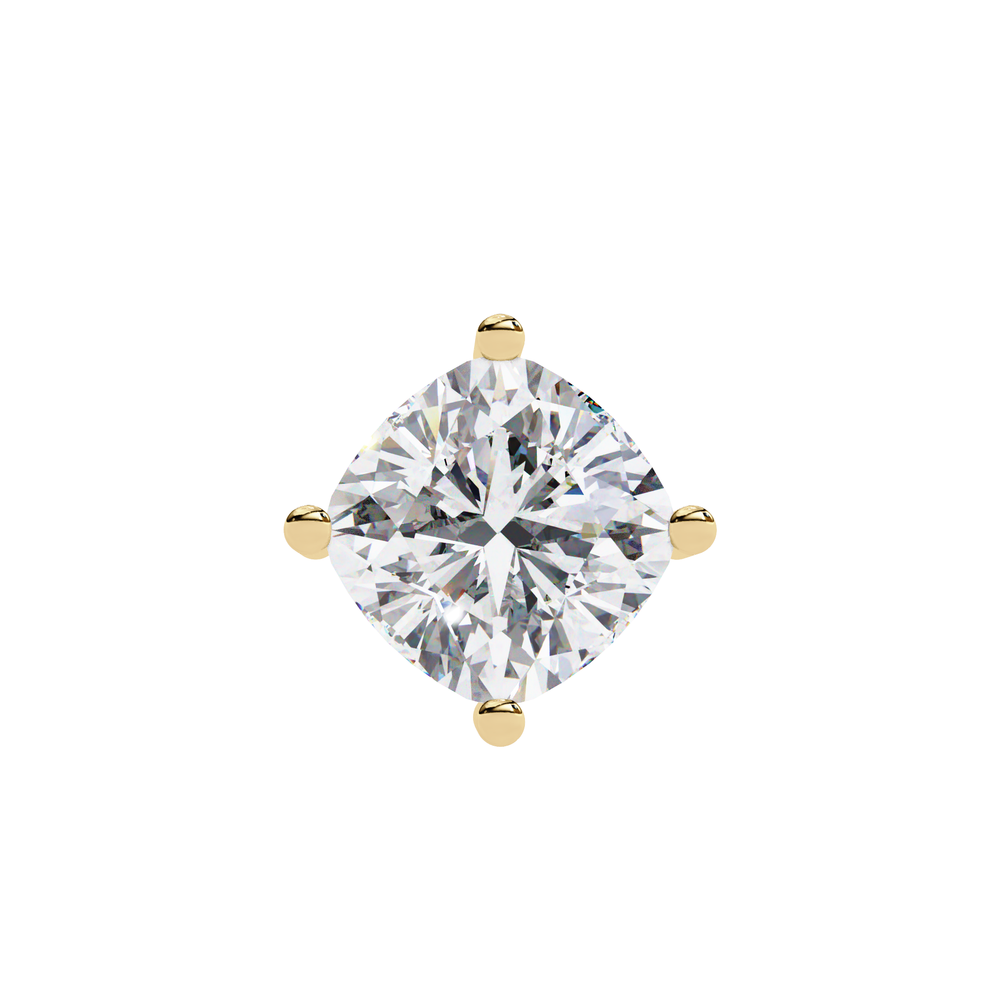 2.32 Carat Cushion Cut Lab-Grown Diamond Pendant Necklace – E Color VS2 Clarity