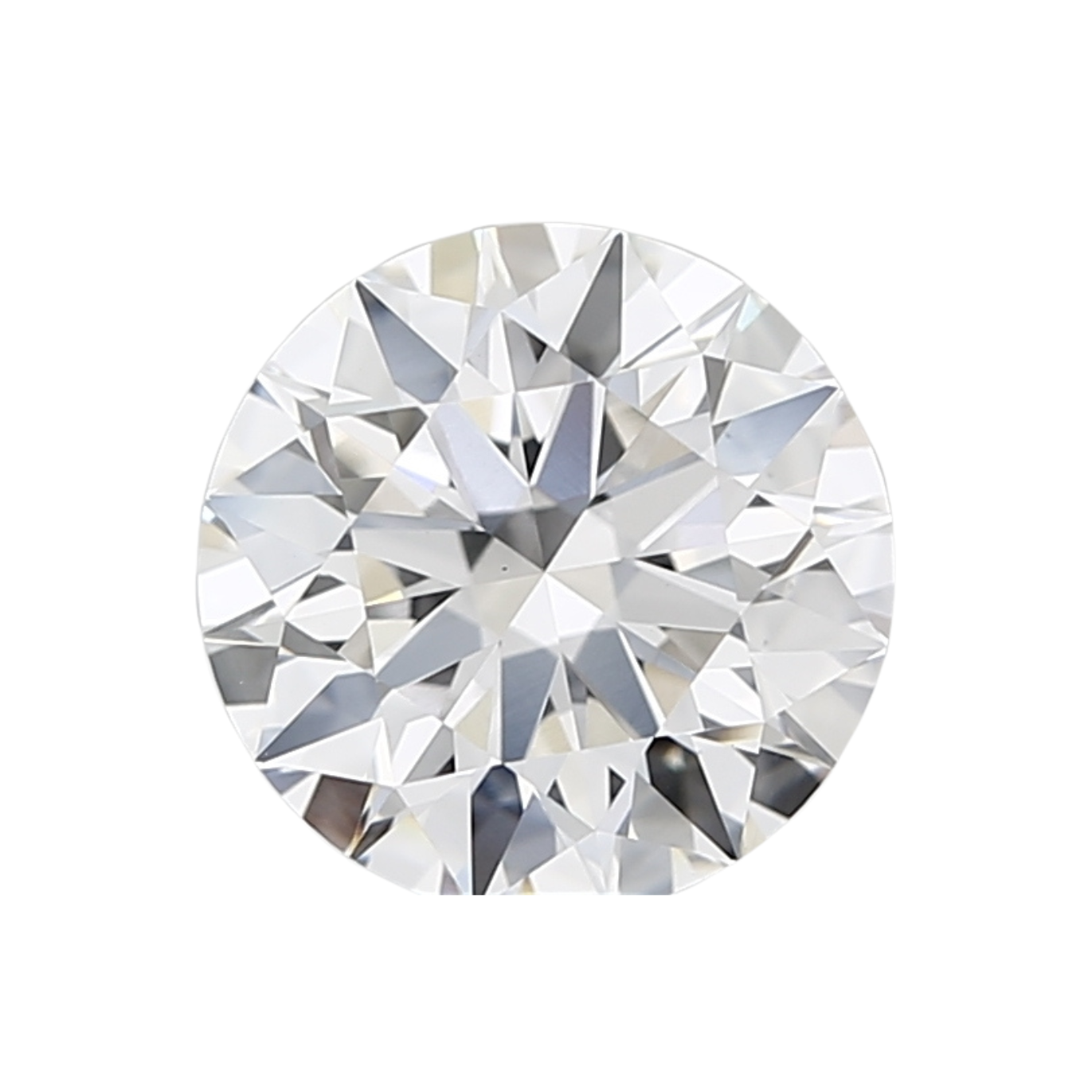 3ct Round Shape Lab Grown Diamond.