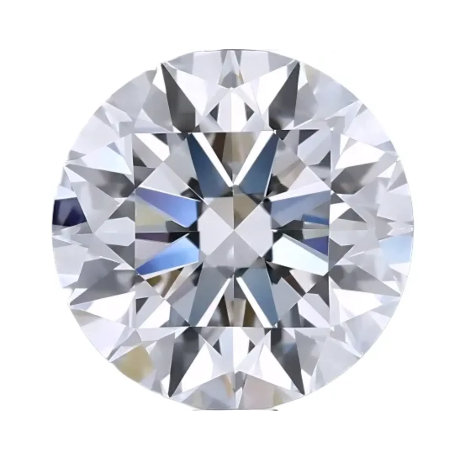 2.03ct Round Lab Grown Diamond D Color