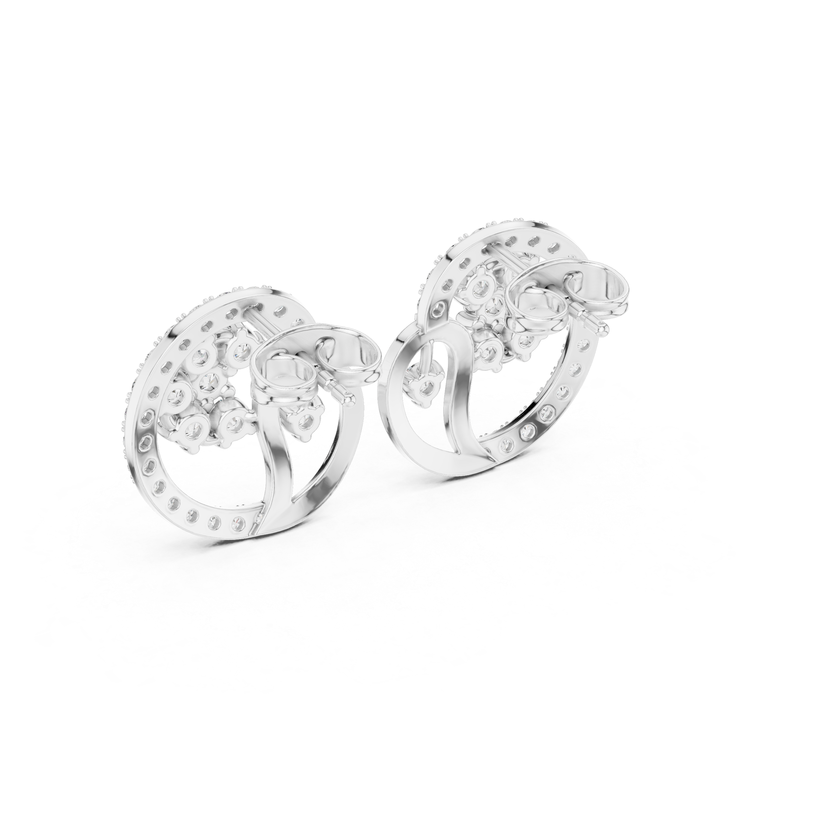 1.082 Carat Natural Diamond Studs – GH Color/VS Clarity