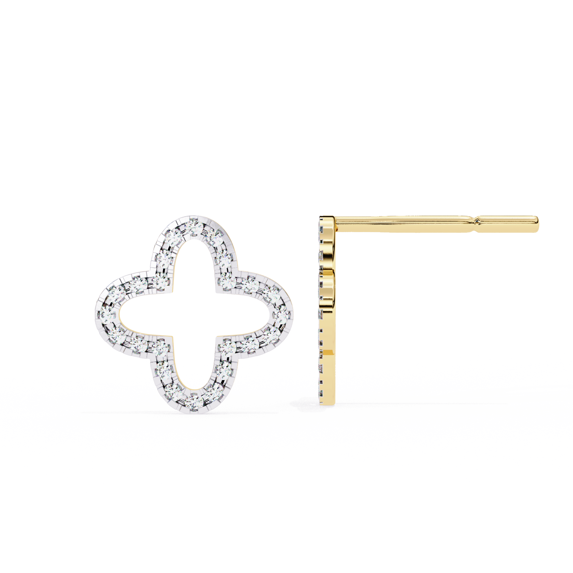 0.24ct Natural Diamond Stud Earrings – Solitairekart