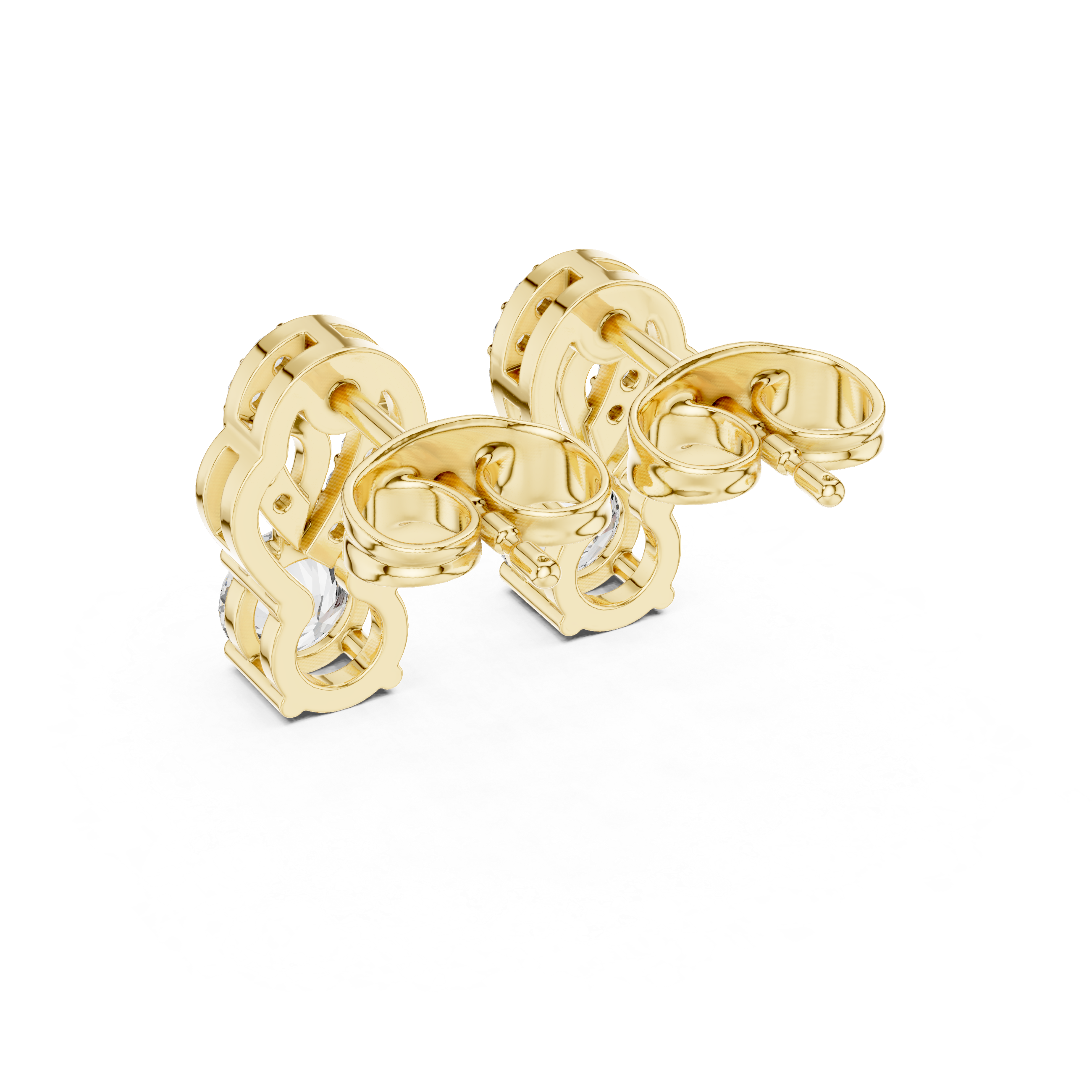 Natural Diamond Stud Earrings – 0.718ct H/VS1 Premium Quality