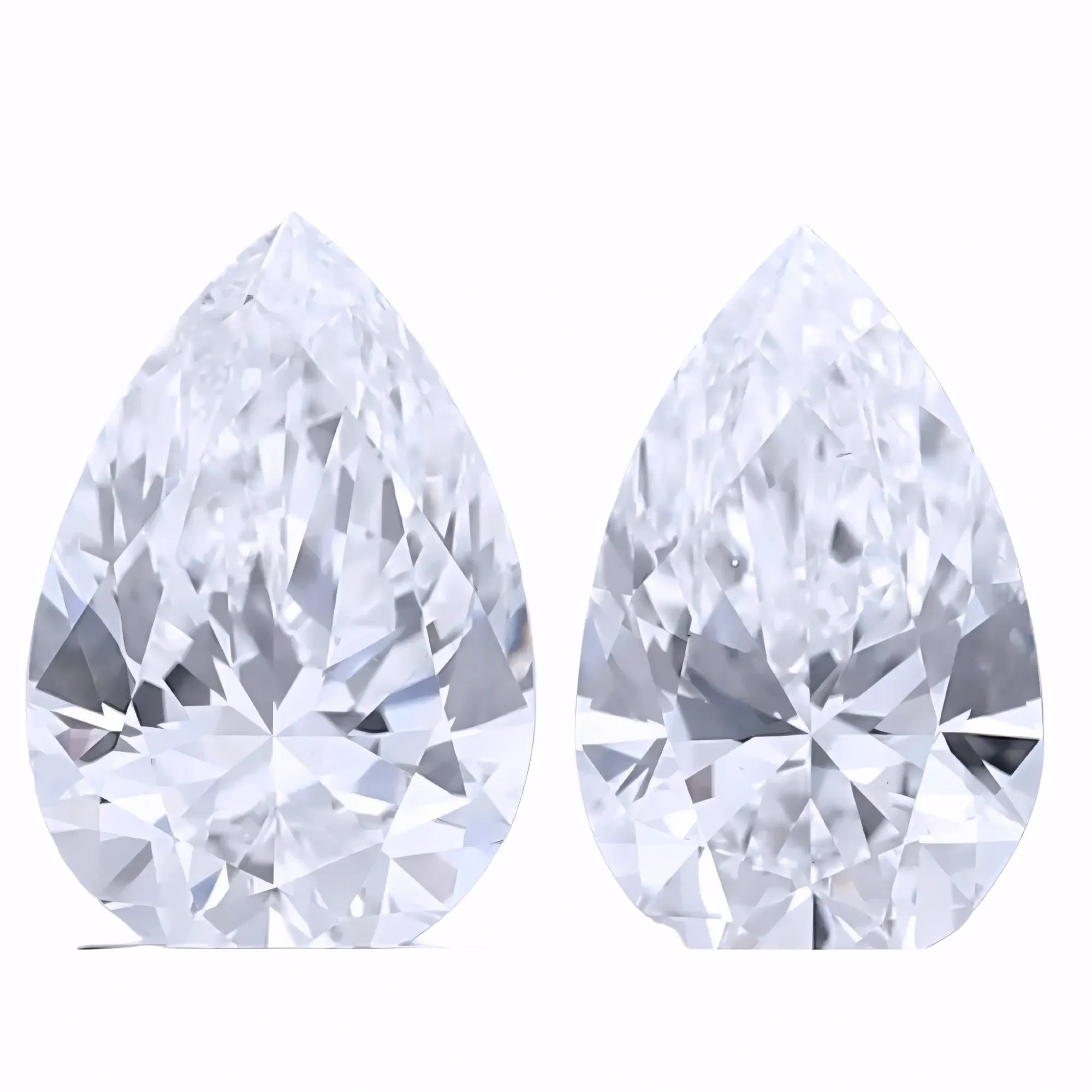 Solitairekart 2+2 Carat F Color, VS1 Clarity Combo Lab Grown Diamond For Studs