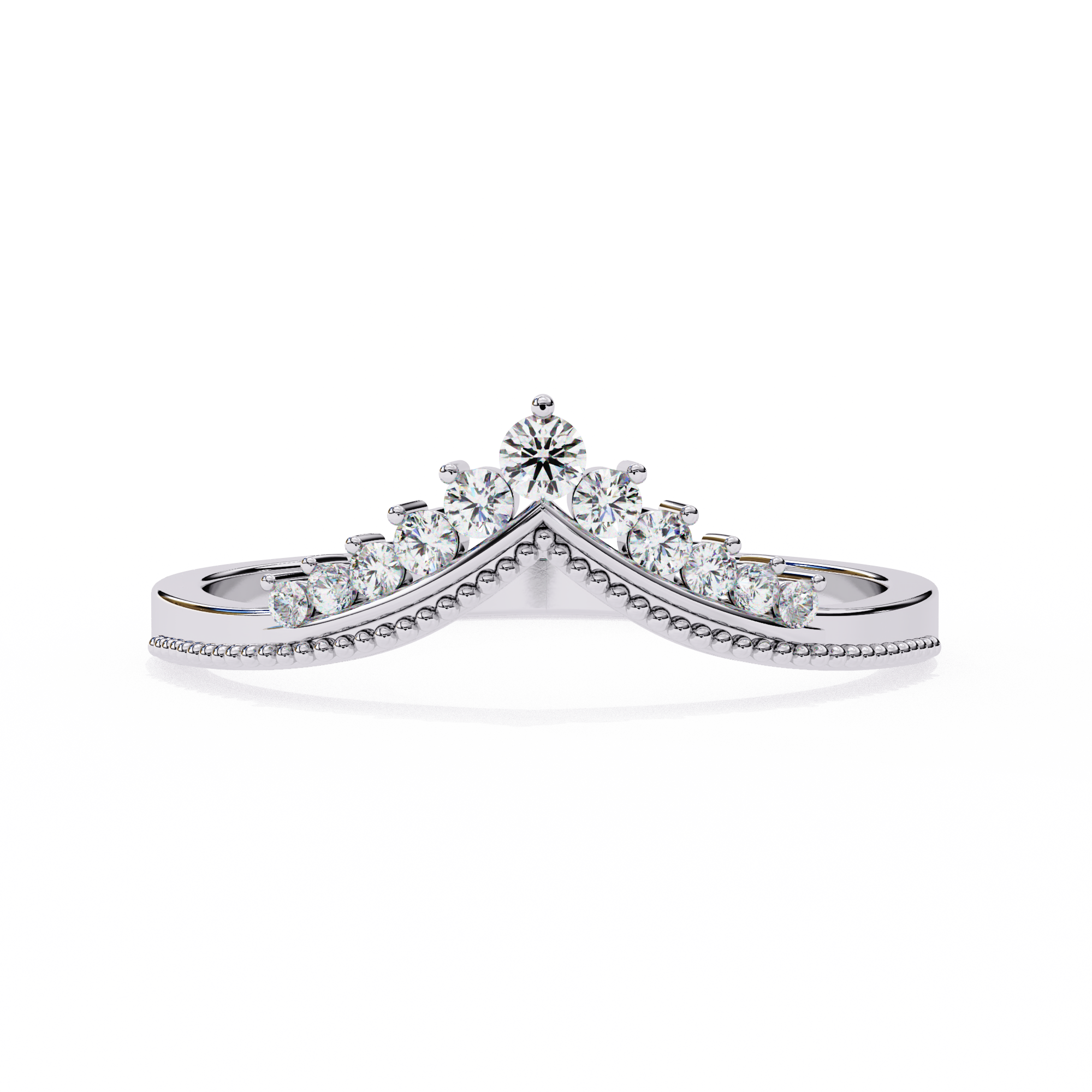 The Wedding Signature — 0.15 Carat EF/VVS-VS Lab Grown Diamond Band