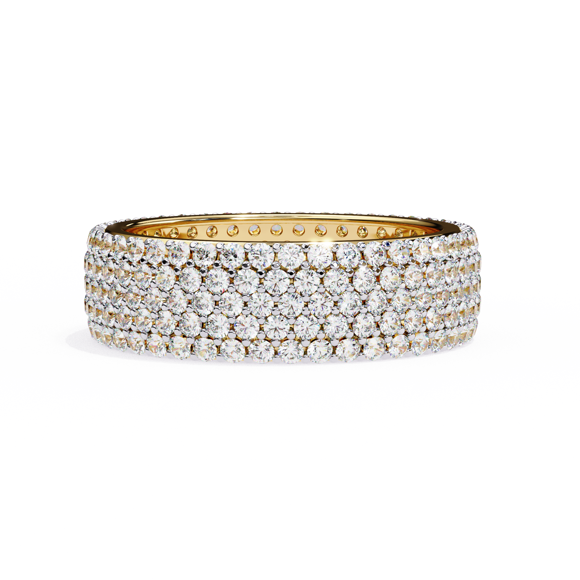 Luxury 1.81 Carat Lab Grown Diamond Stackable Eternity Ring