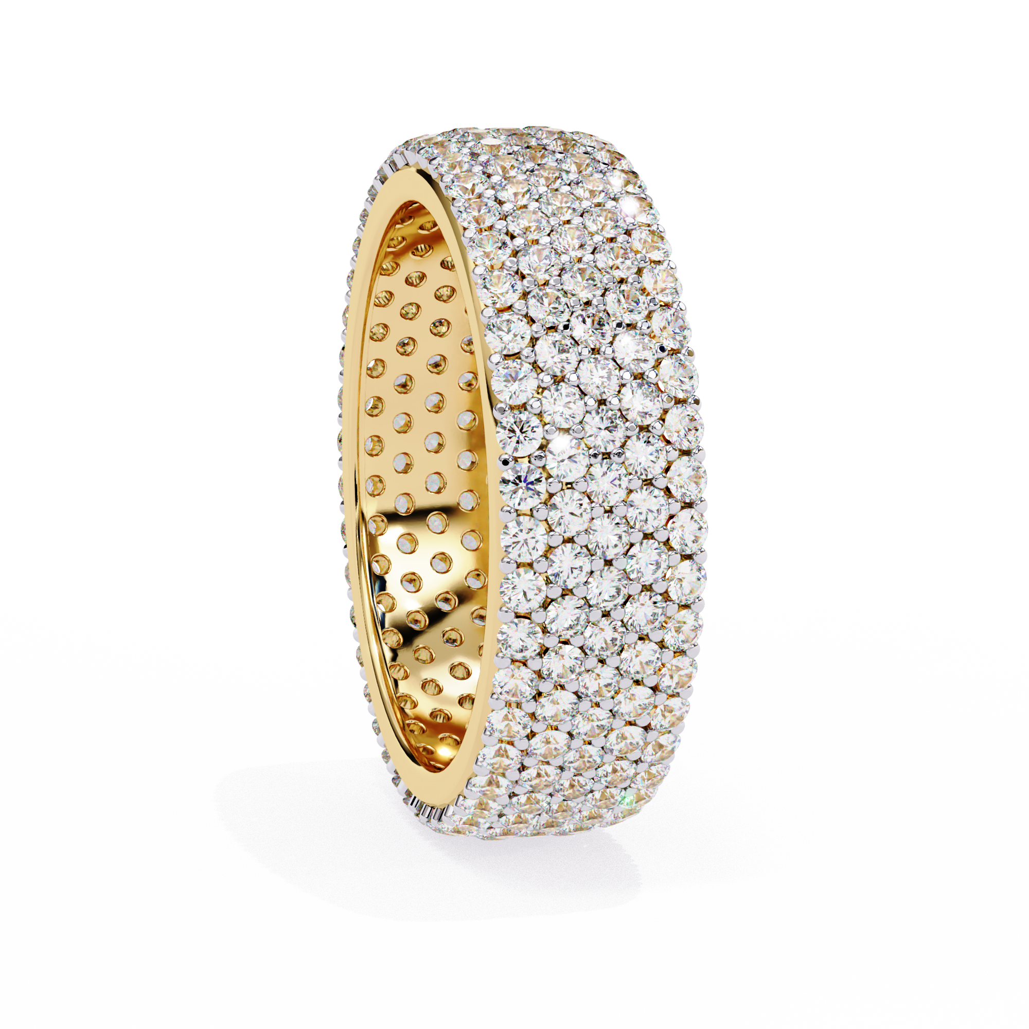 Luxury 1.81 Carat Lab Grown Diamond Stackable Eternity Ring