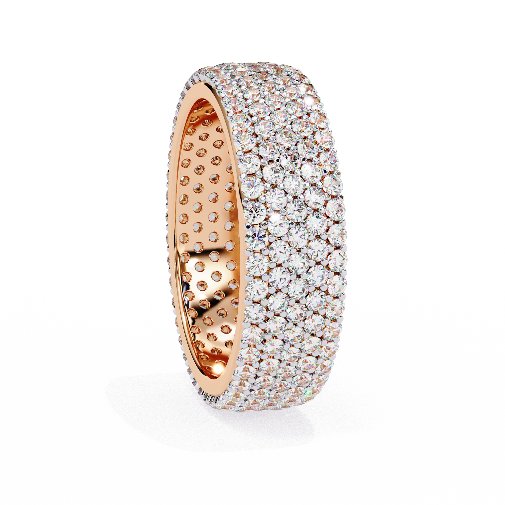 Luxury 1.81 Carat Lab Grown Diamond Stackable Eternity Ring