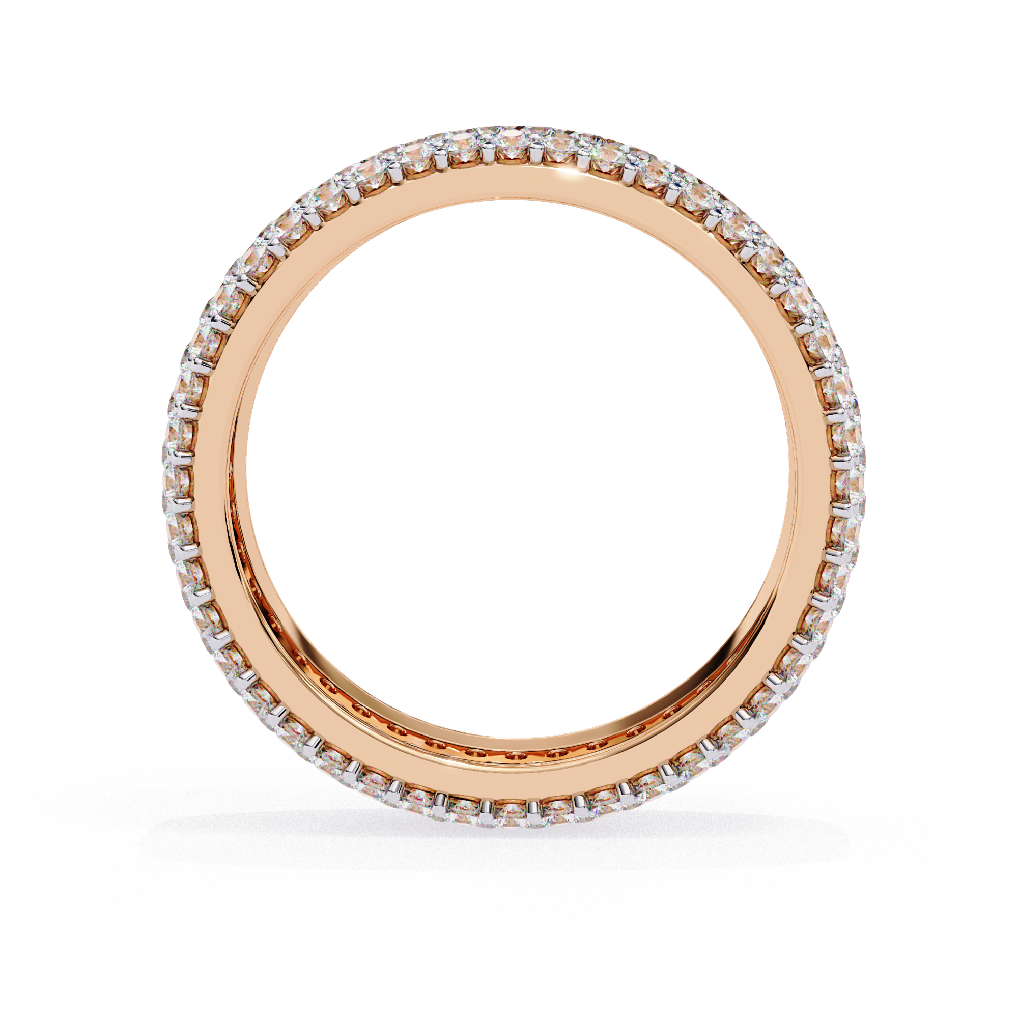 Luxury 1.81 Carat Lab Grown Diamond Stackable Eternity Ring