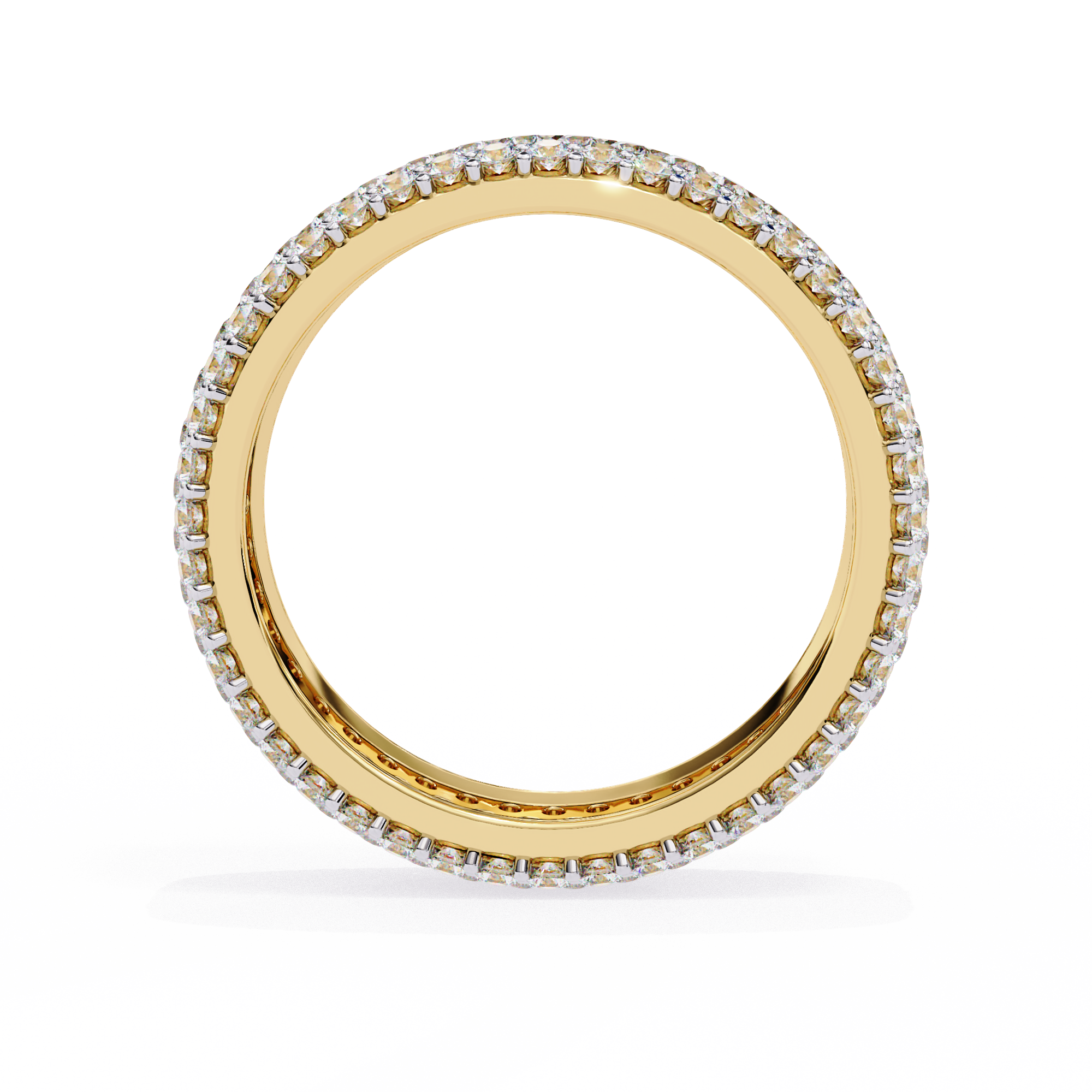 Luxury 1.81 Carat Lab Grown Diamond Stackable Eternity Ring