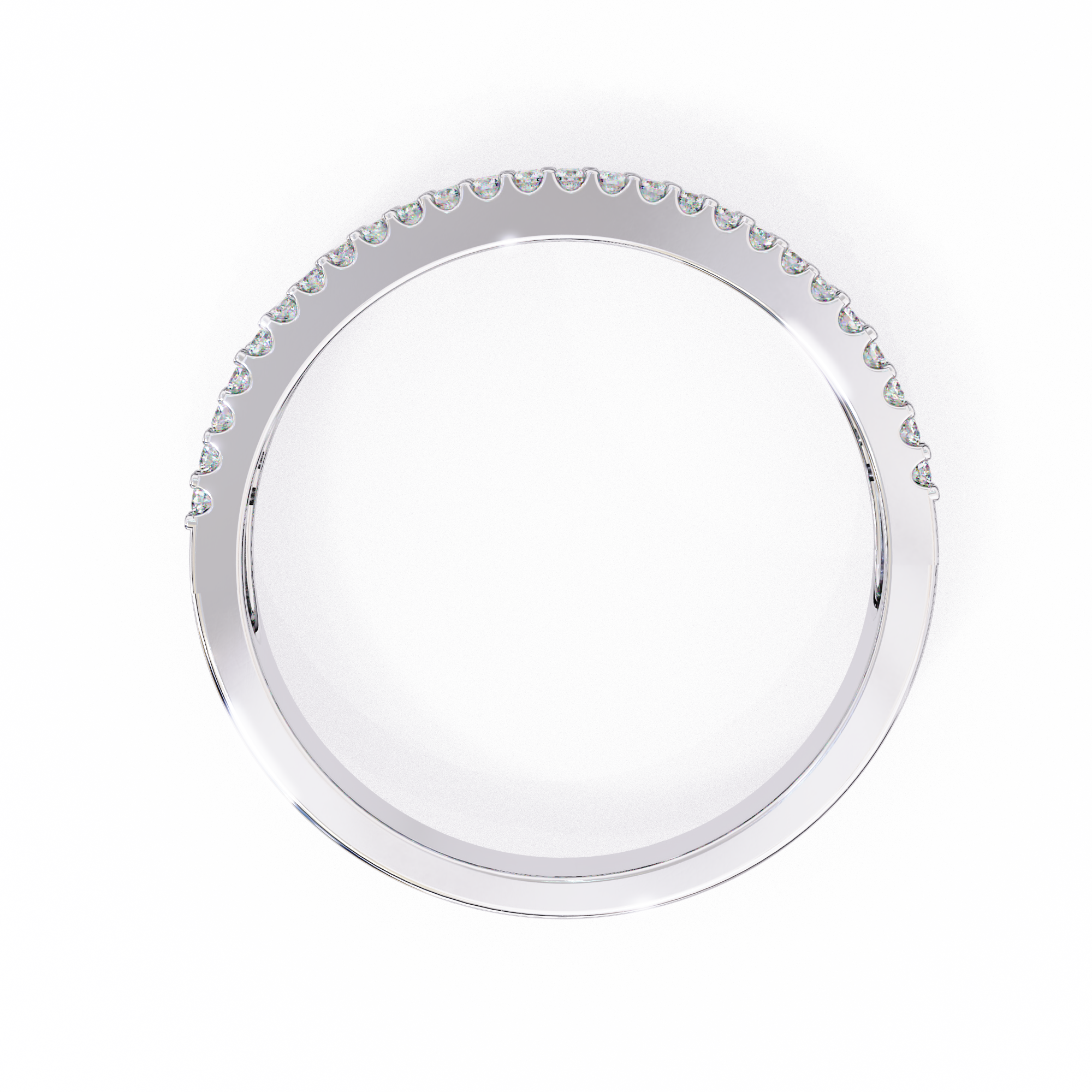 Elegant 0.60 Carat Mixed Shape Lab Grown Diamond Wedding Band