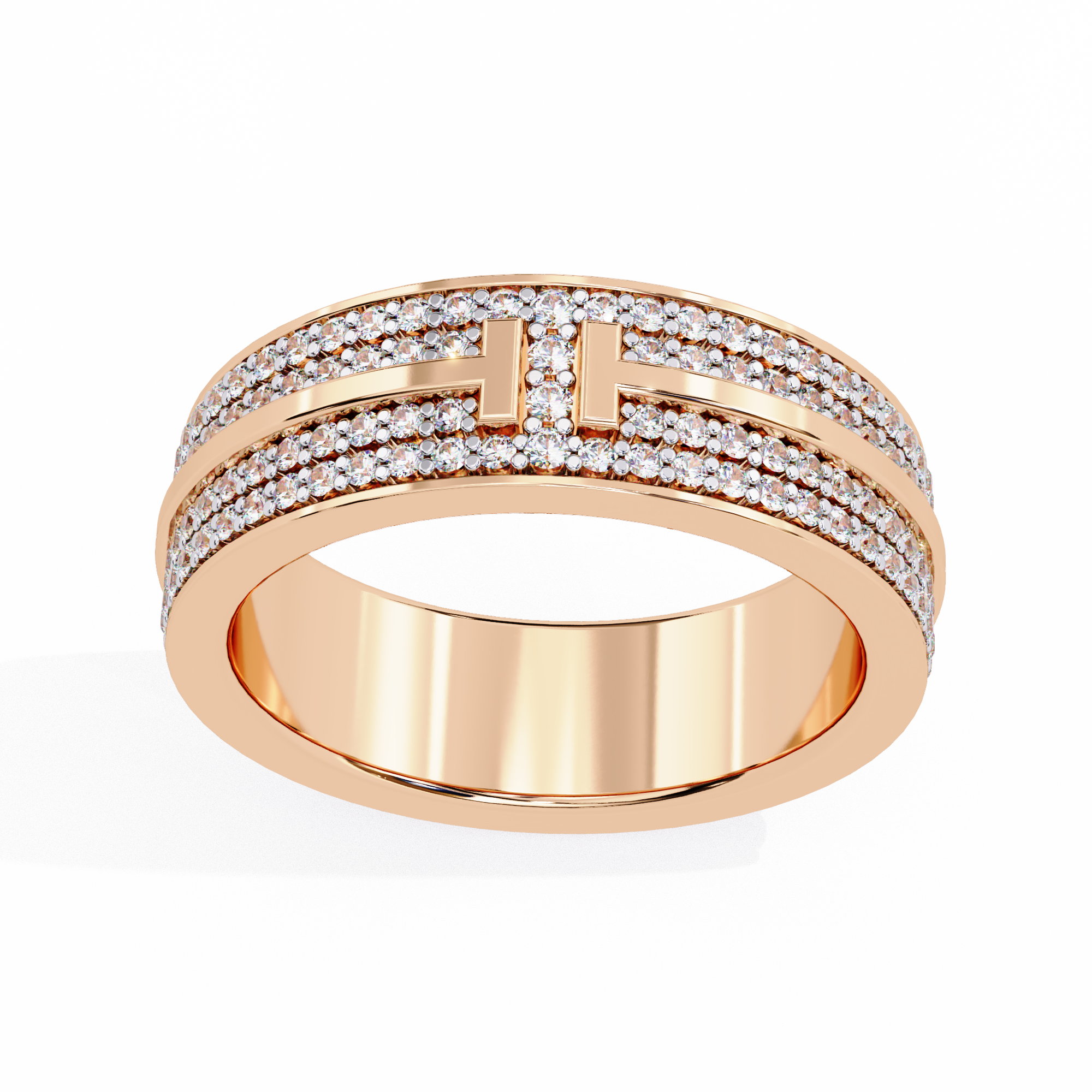 Luxury 0.80 Carat Round Lab Diamond Cocktail Statement Ring