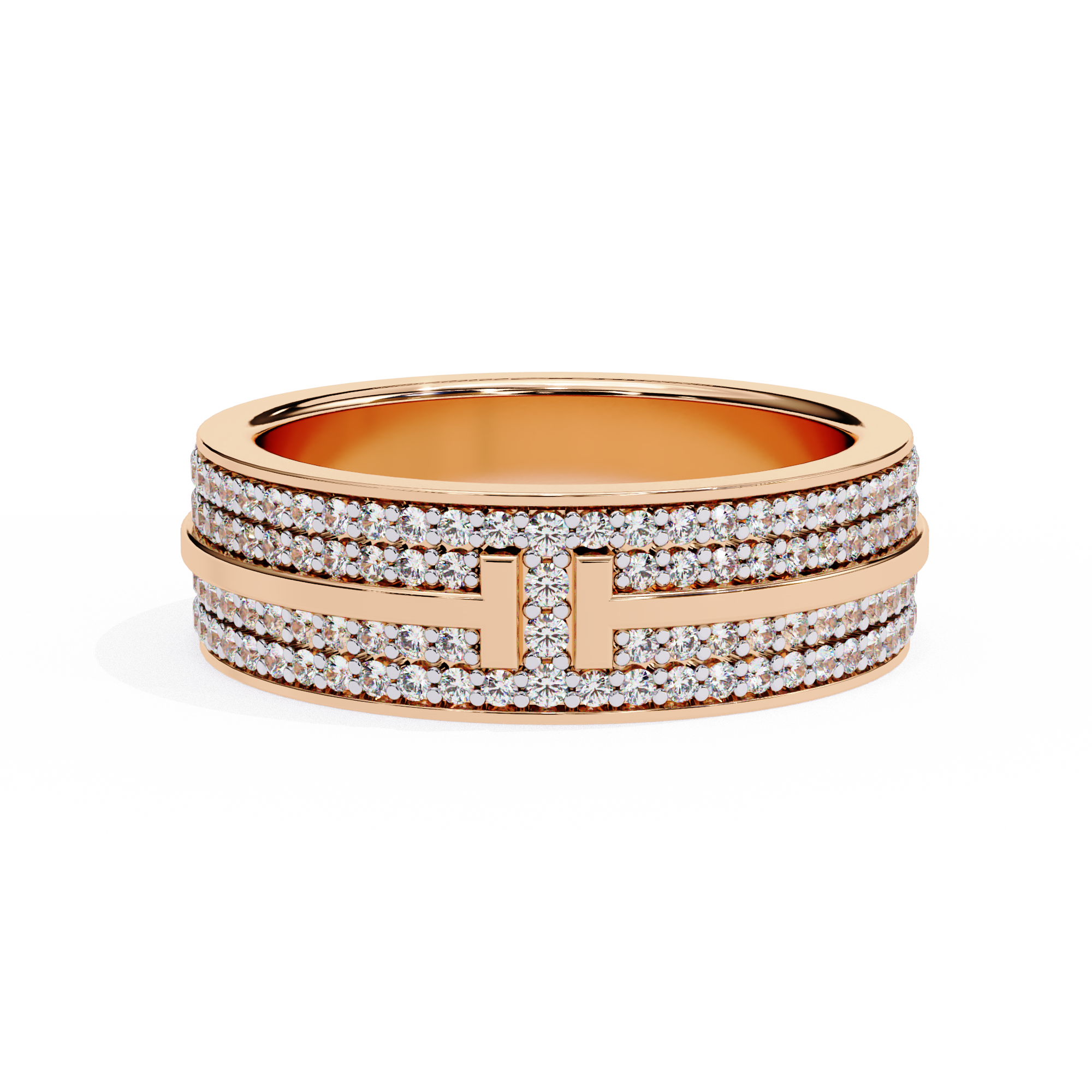 Luxury 0.80 Carat Round Lab Diamond Cocktail Statement Ring
