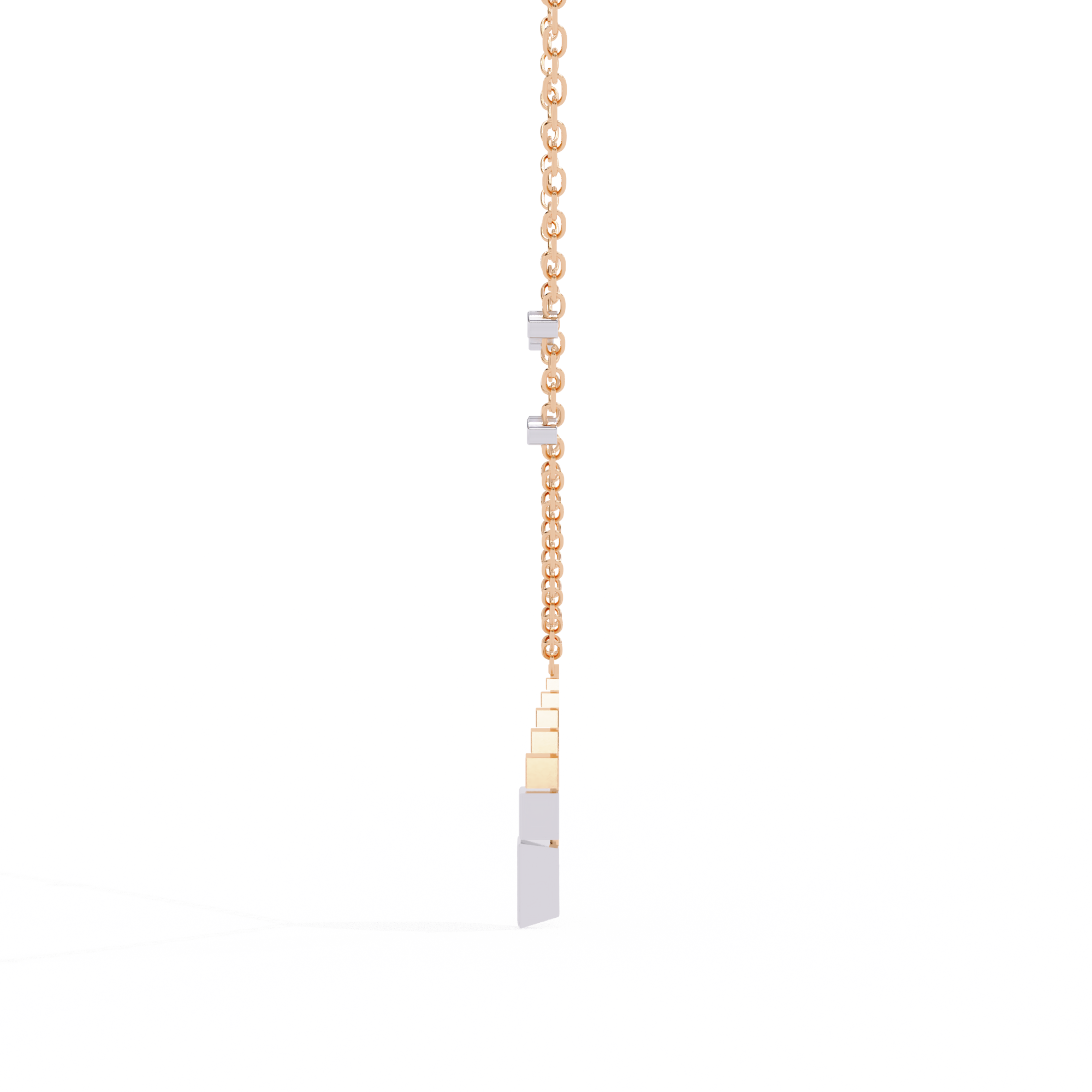 Solitairekart 0.63ct  Natural Diamond Geometric Triangle Pendant-HI Color, VS-SI Clarity