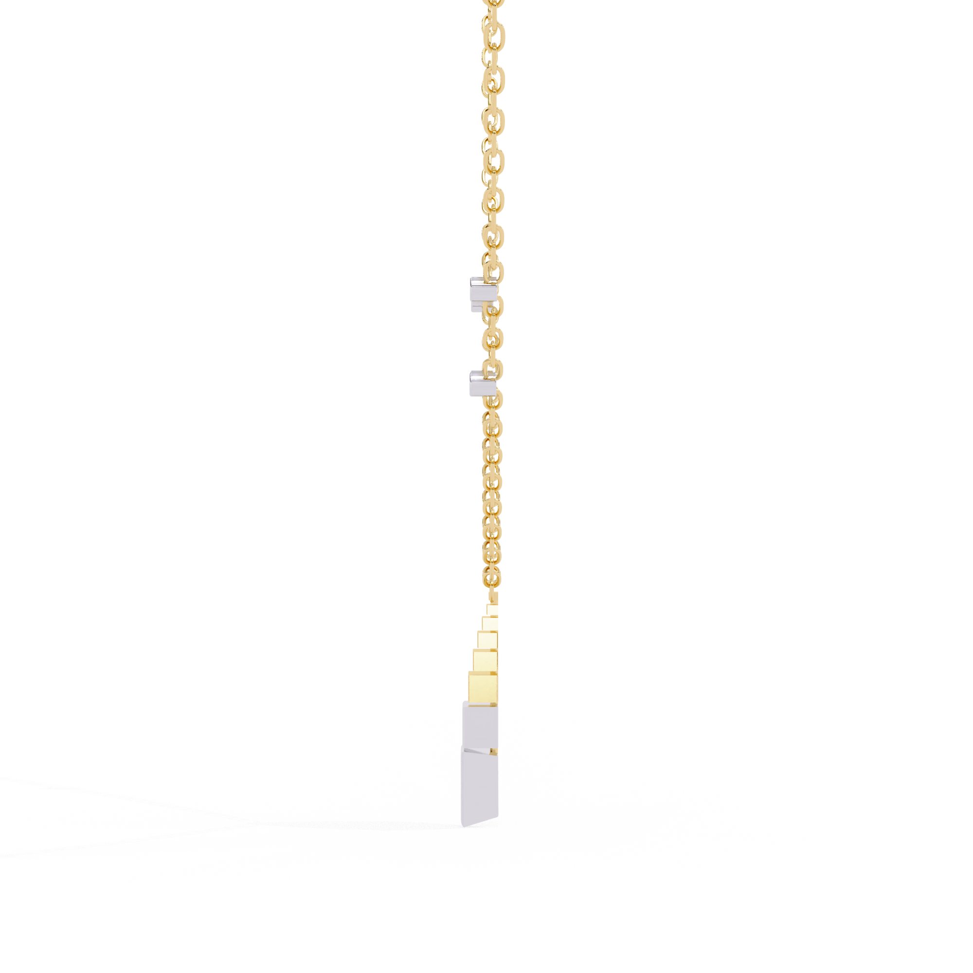 Solitairekart 0.63ct  Natural Diamond Geometric Triangle Pendant-HI Color, VS-SI Clarity