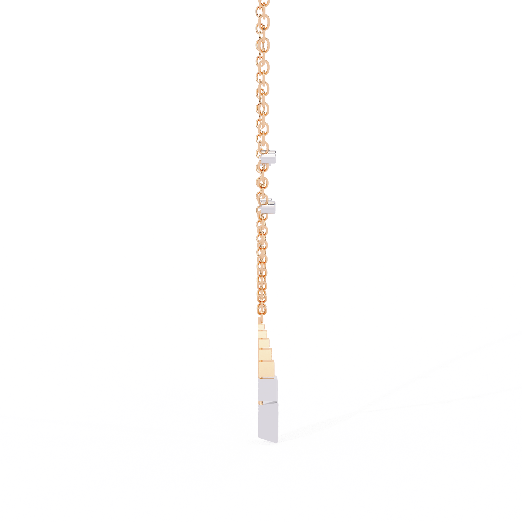 Solitairekart 0.63ct  Natural Diamond Geometric Triangle Pendant-HI Color, VS-SI Clarity