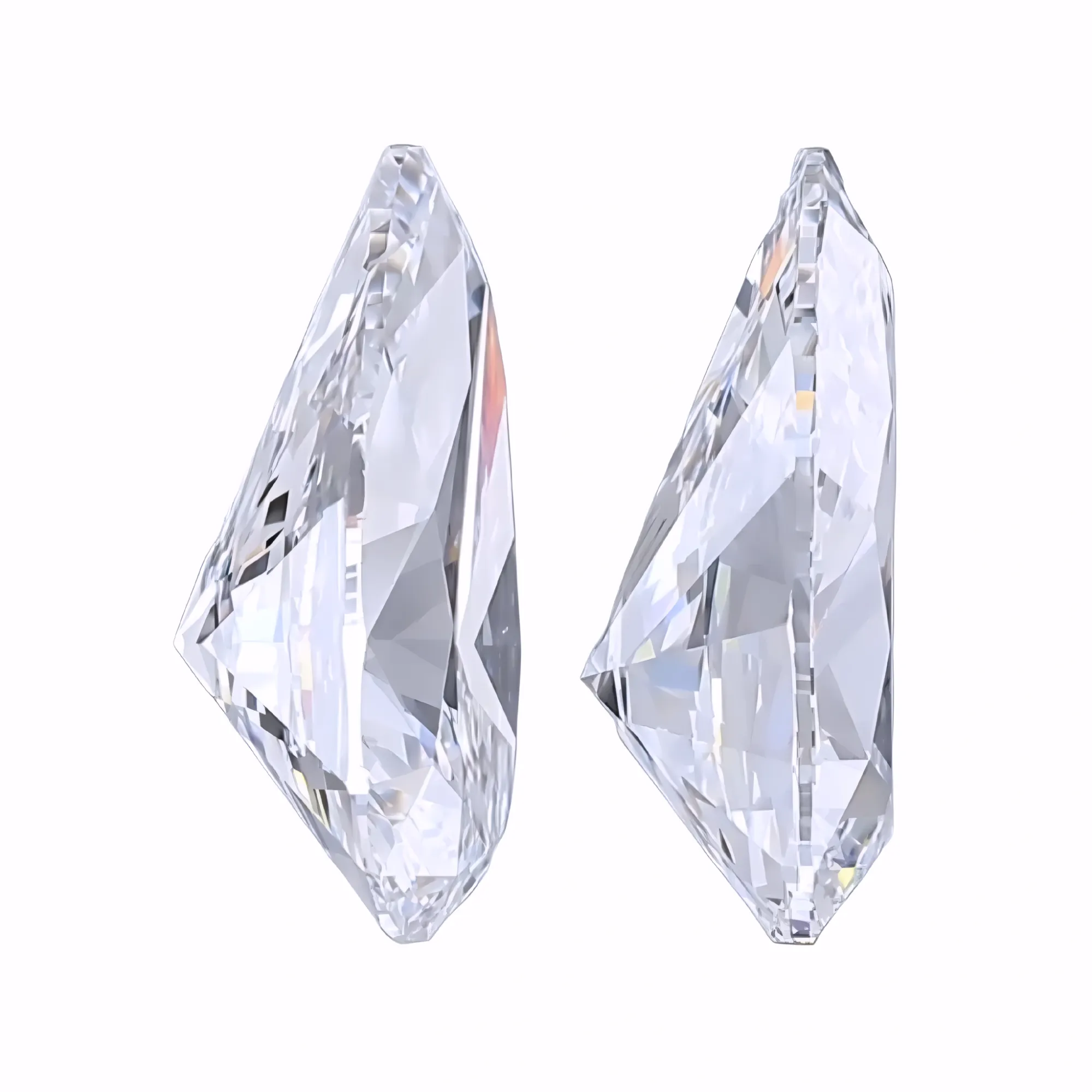 Solitairekart 3+3Carat D Color, VS1 Clarity Combo Lab Grown Diamond For Studs