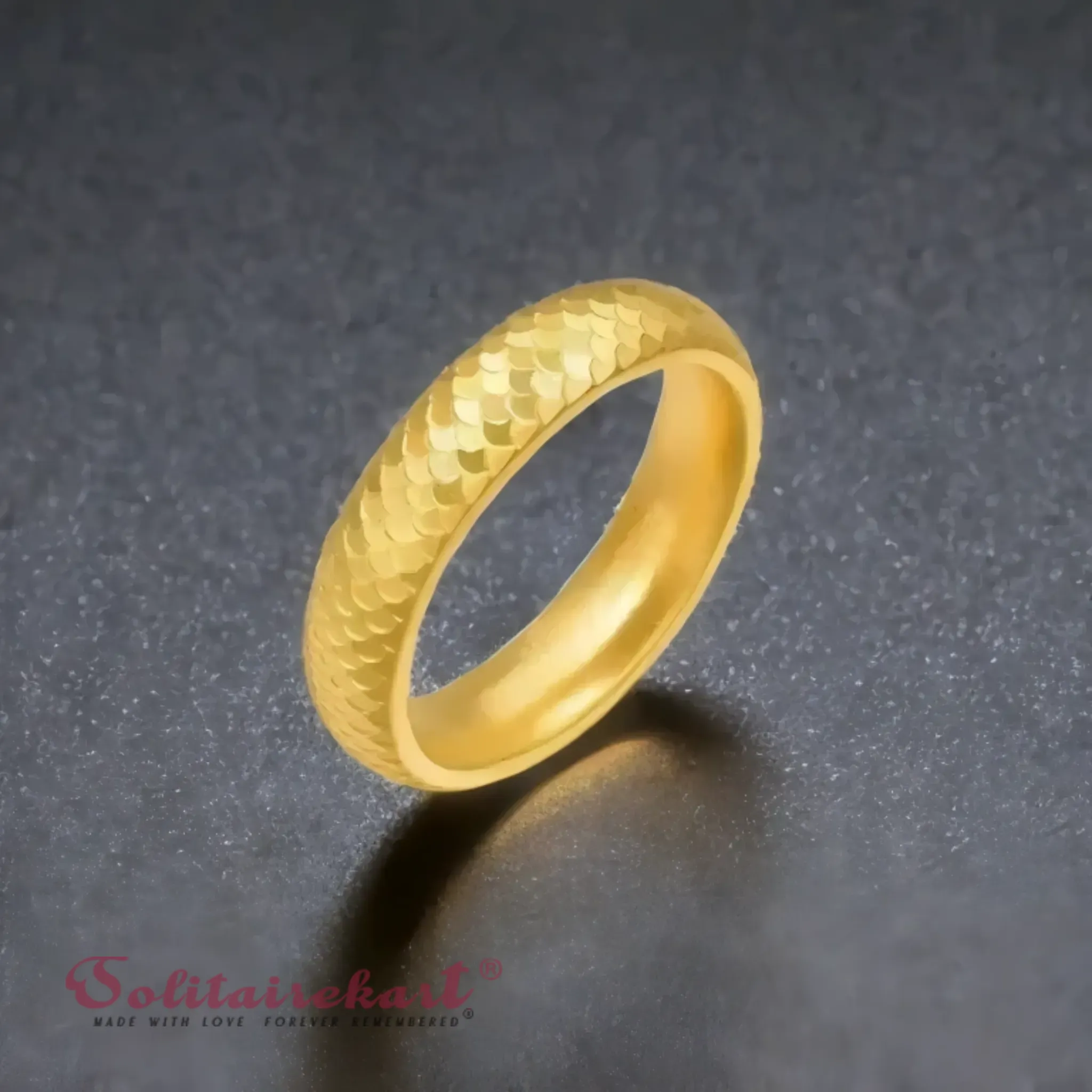 14K 11.04g Gold Couple Rings – Elegant Design