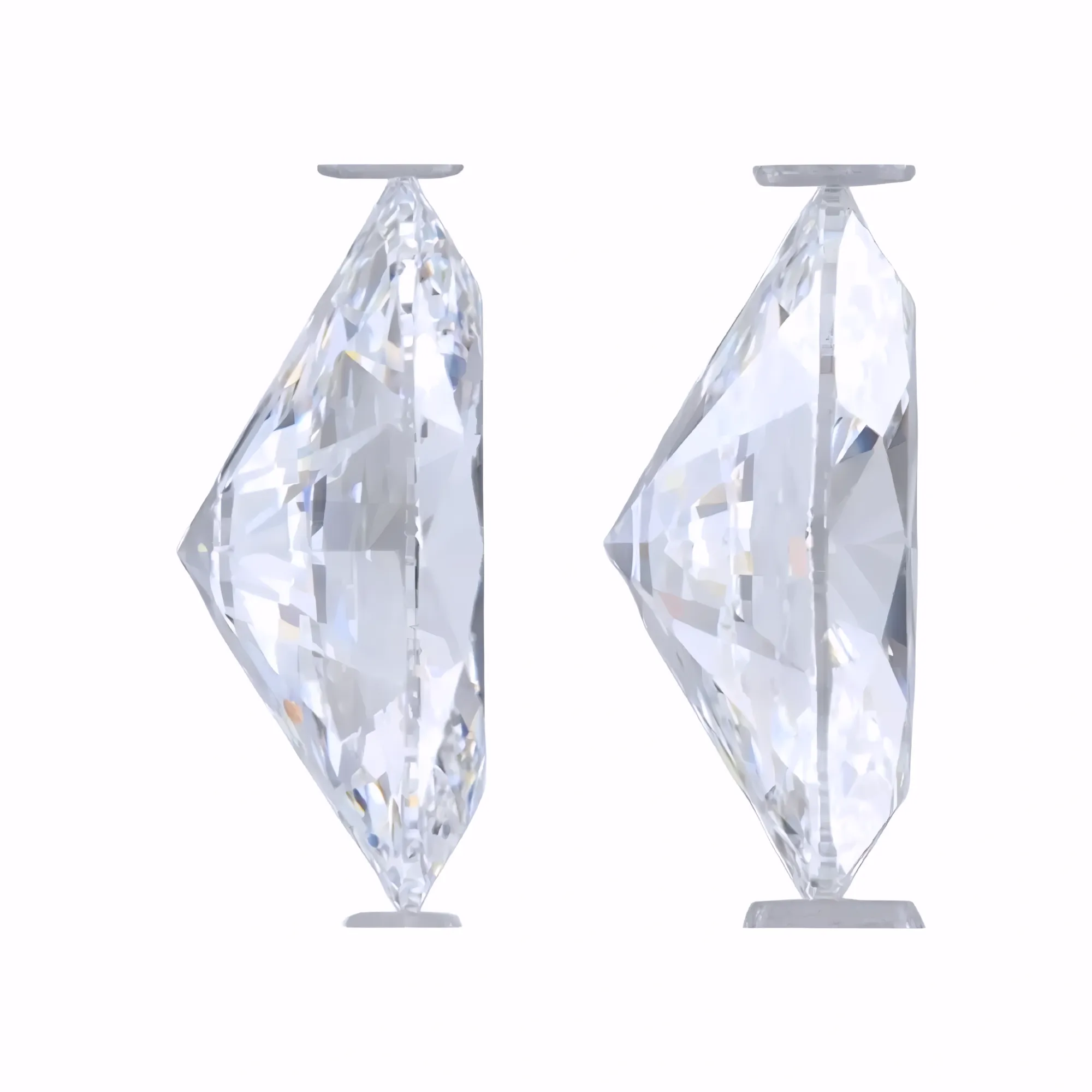 Solitairekart 3+3 Carat E Color, VS1 Clarity Combo Lab Grown Diamond For Studs
