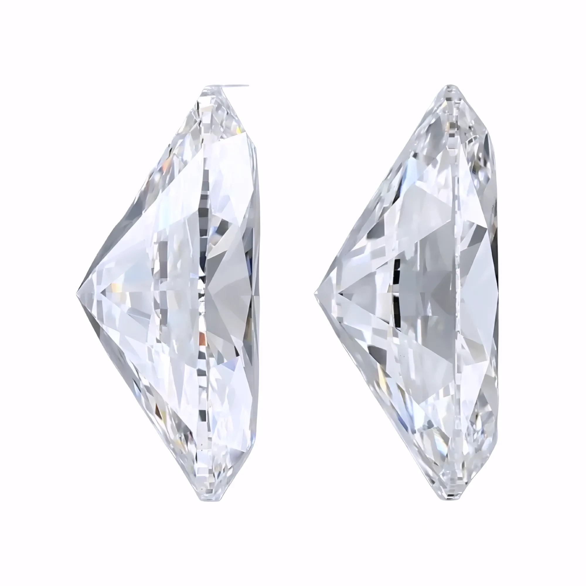 Solitairekart 3+3 Carat D Color, VS1 Clarity Combo Lab Grown Diamond For Studs