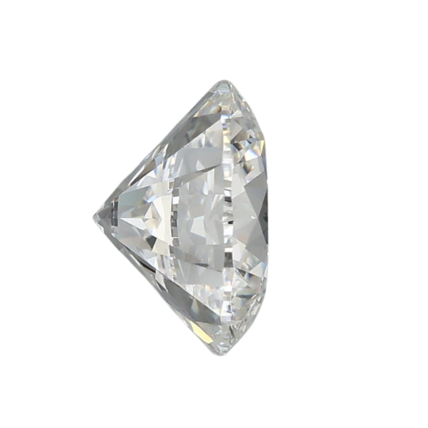 Round Shape Lab Grown Diamond.