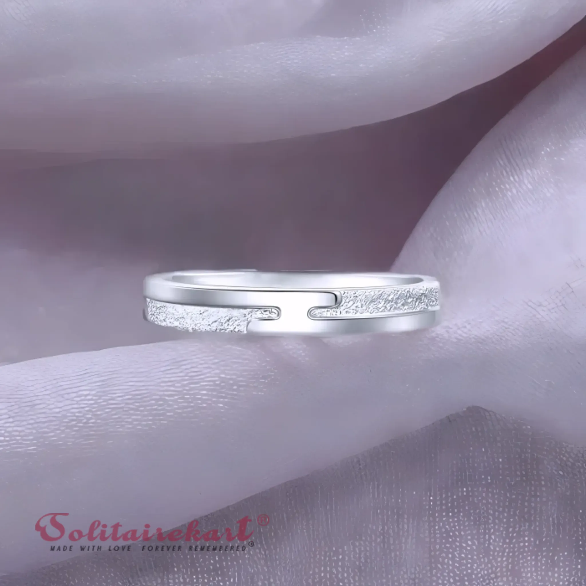 Solitairekart Platinum Band Ring 6.026 gm Weight For Unisex.