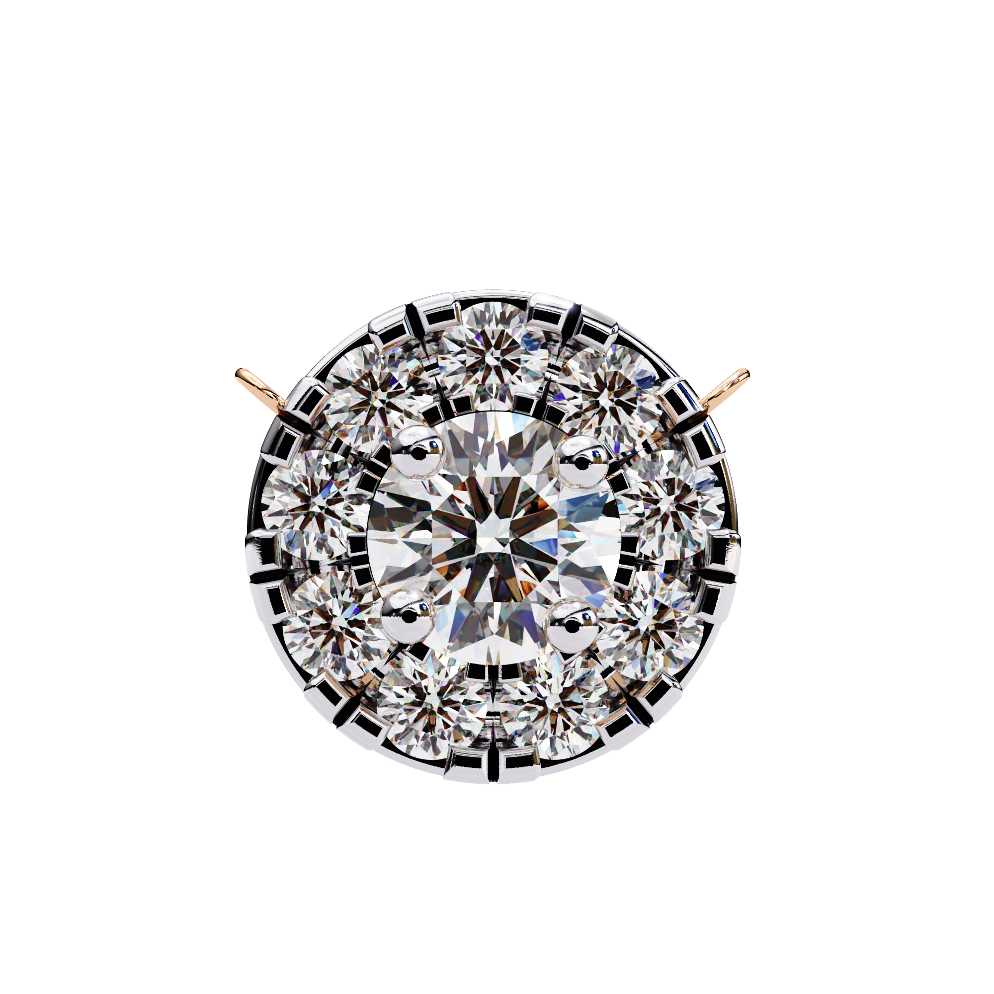 Elegant 0.24ct EF/VS Round Shape Lab-Grown Diamond Pendant Necklace