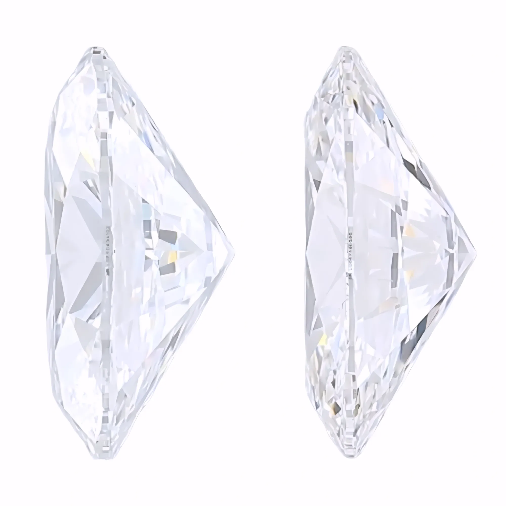 Solitairekart 2+2 Carat E Color, VS1 Clarity Combo Lab Grown Diamond For Studs