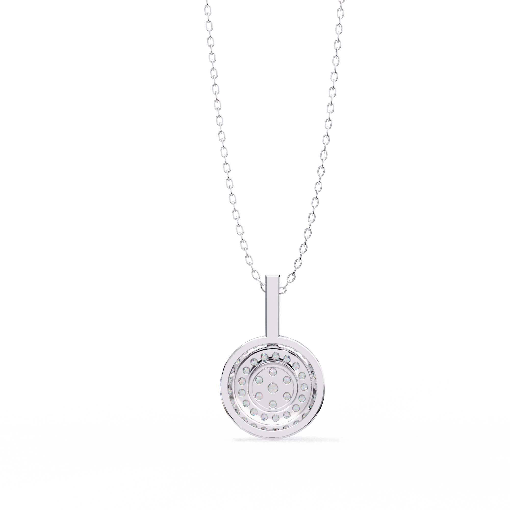 Elegant 0.26ct EF/VS Round Shape Lab-Grown Diamond Pendant Necklace