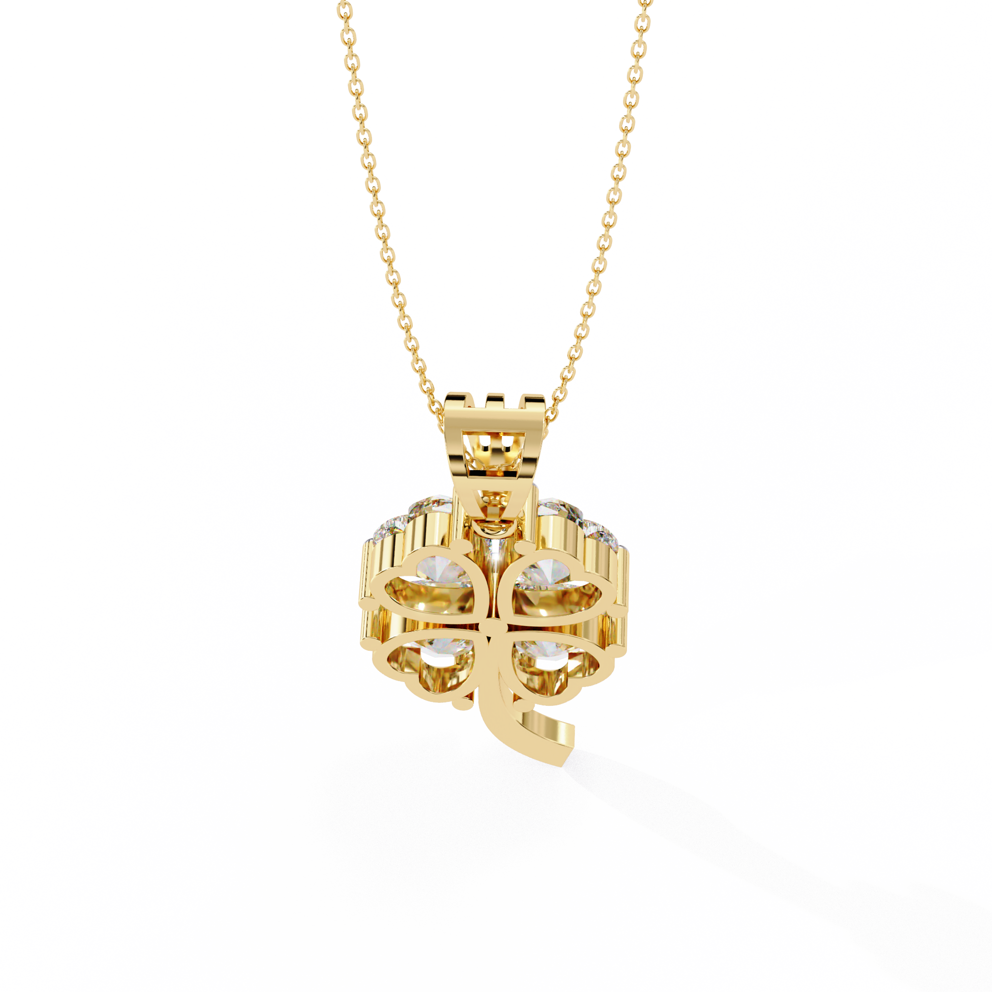 0.61ct Lab-Grown Diamond Pendant Necklace – Heart Shape EF/VS Radiance