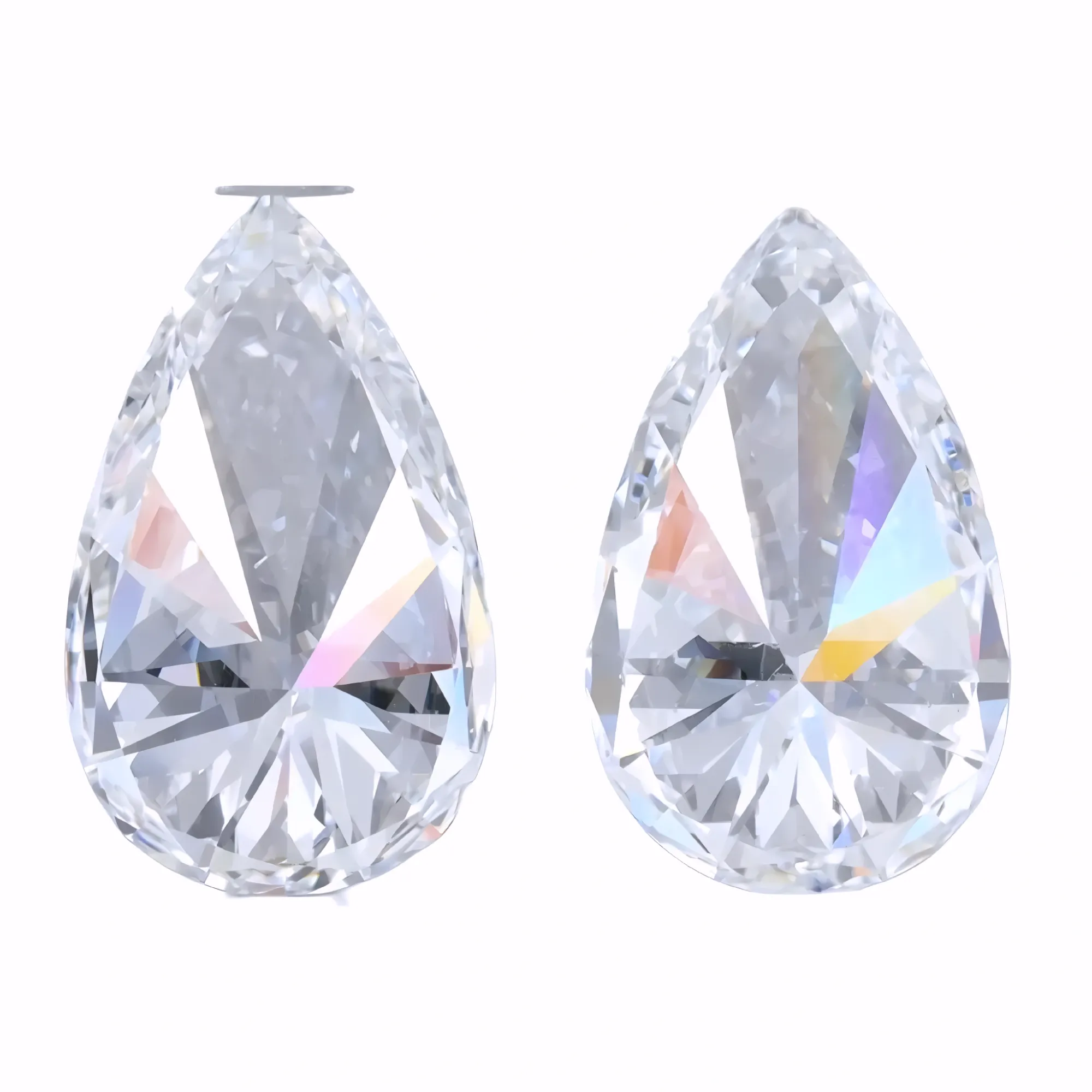 Solitairekart 3+3Carat D Color, VS1 Clarity Combo Lab Grown Diamond For Studs