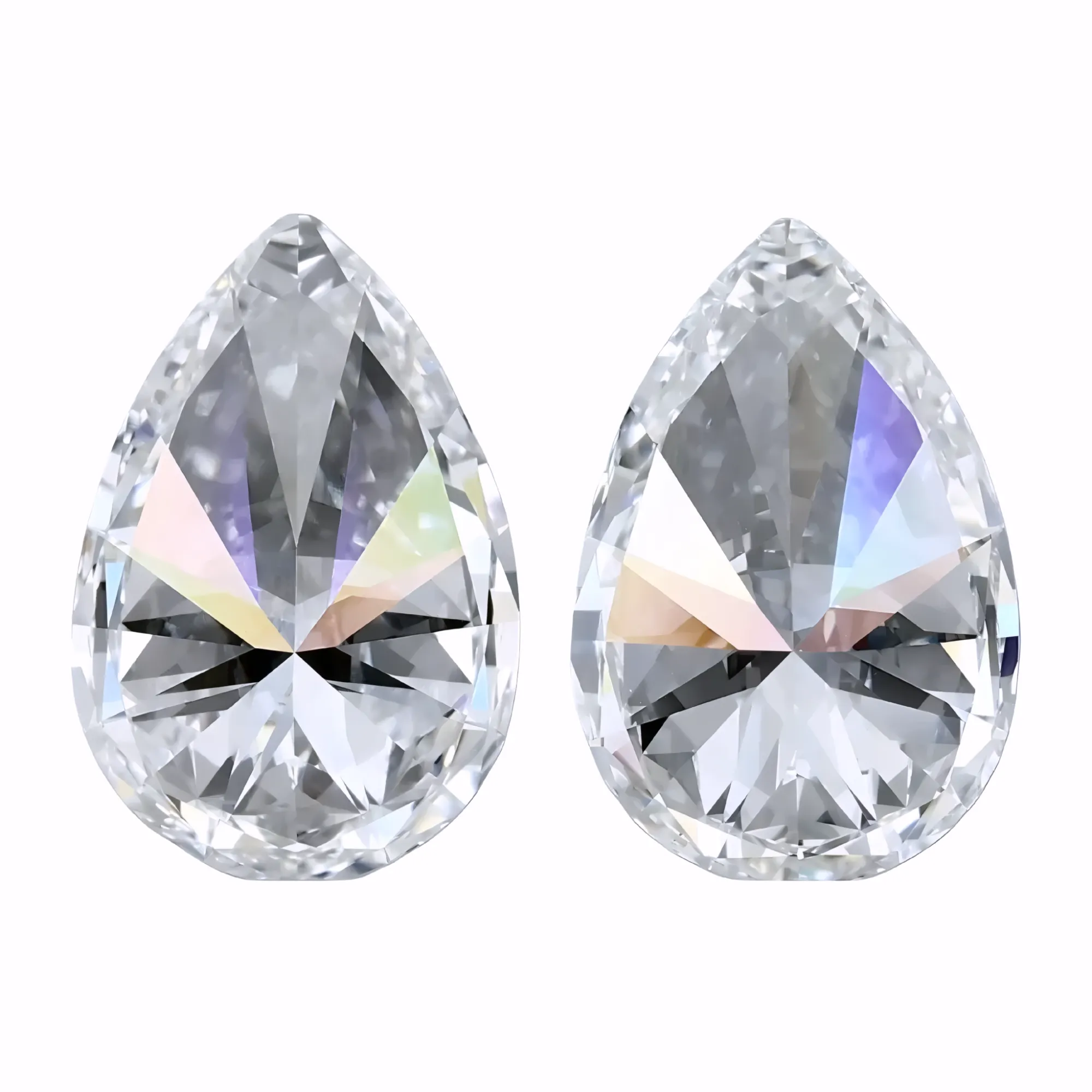 Solitairekart 3+3Carat F Color, VS1 Clarity Combo Lab Grown Diamond For Studs