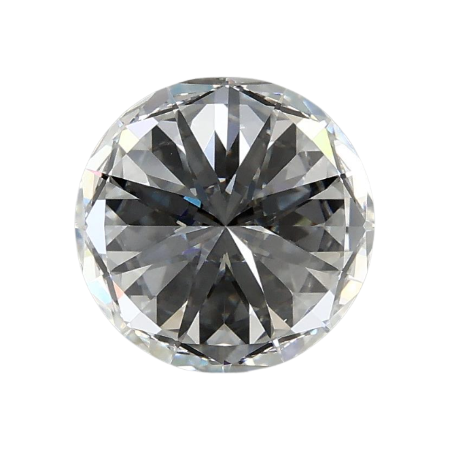 Round Shape Lab Grown Diamond.