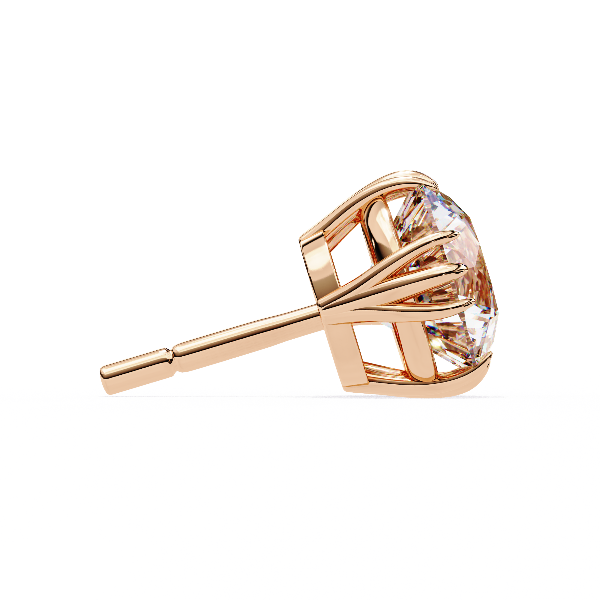 2.8ct Natural Diamond Studs | Solitairekart