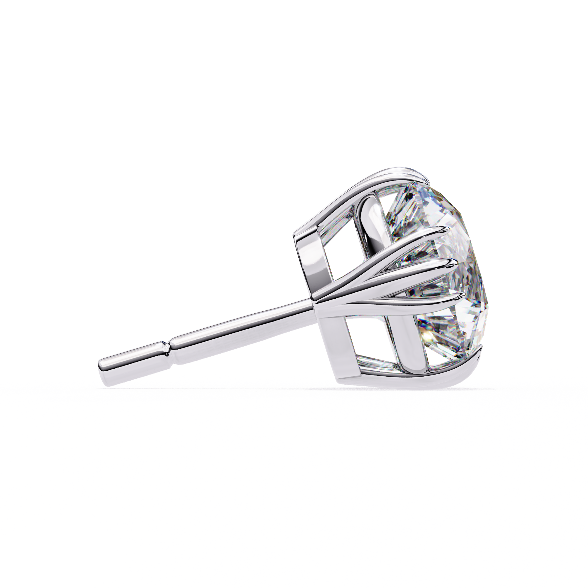 2.8ct Natural Diamond Studs | Solitairekart
