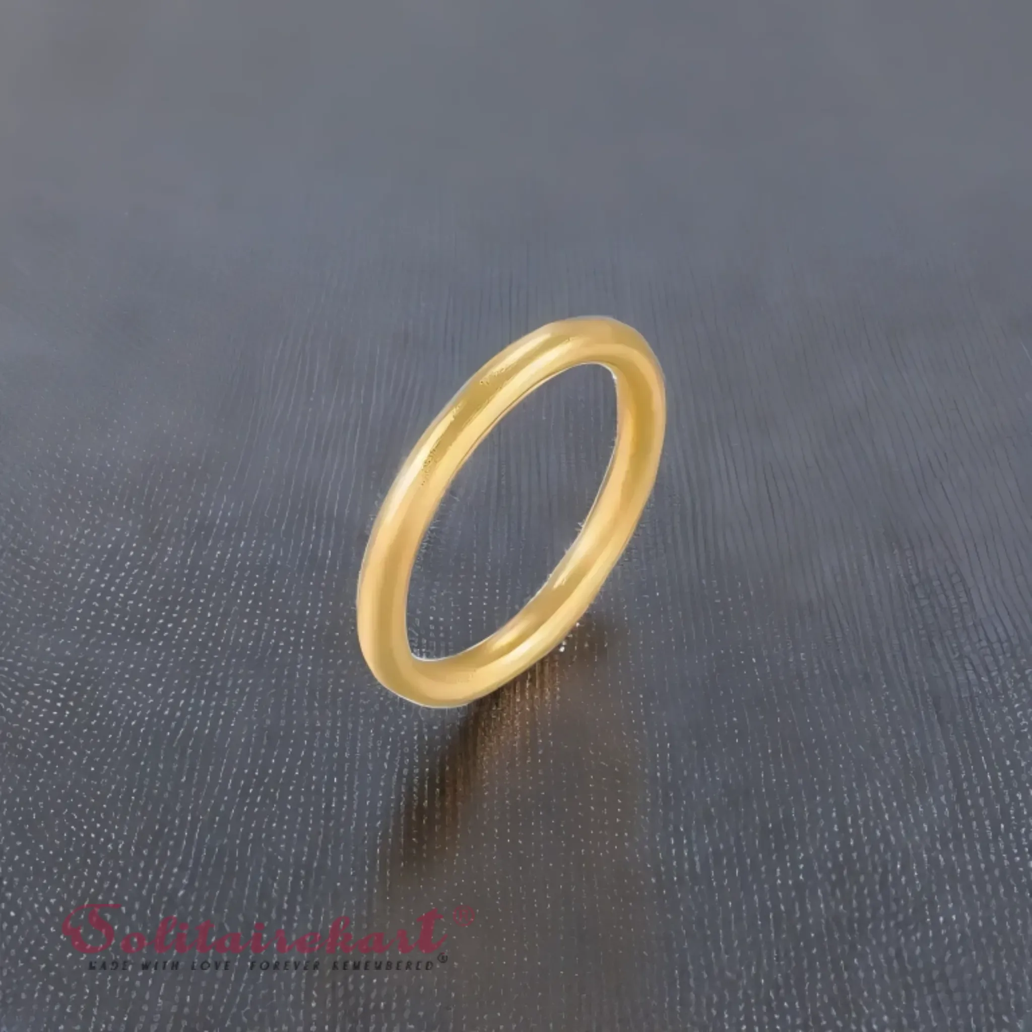 14K 3.11Grams Gold Couple Rings – Elegant Band Design