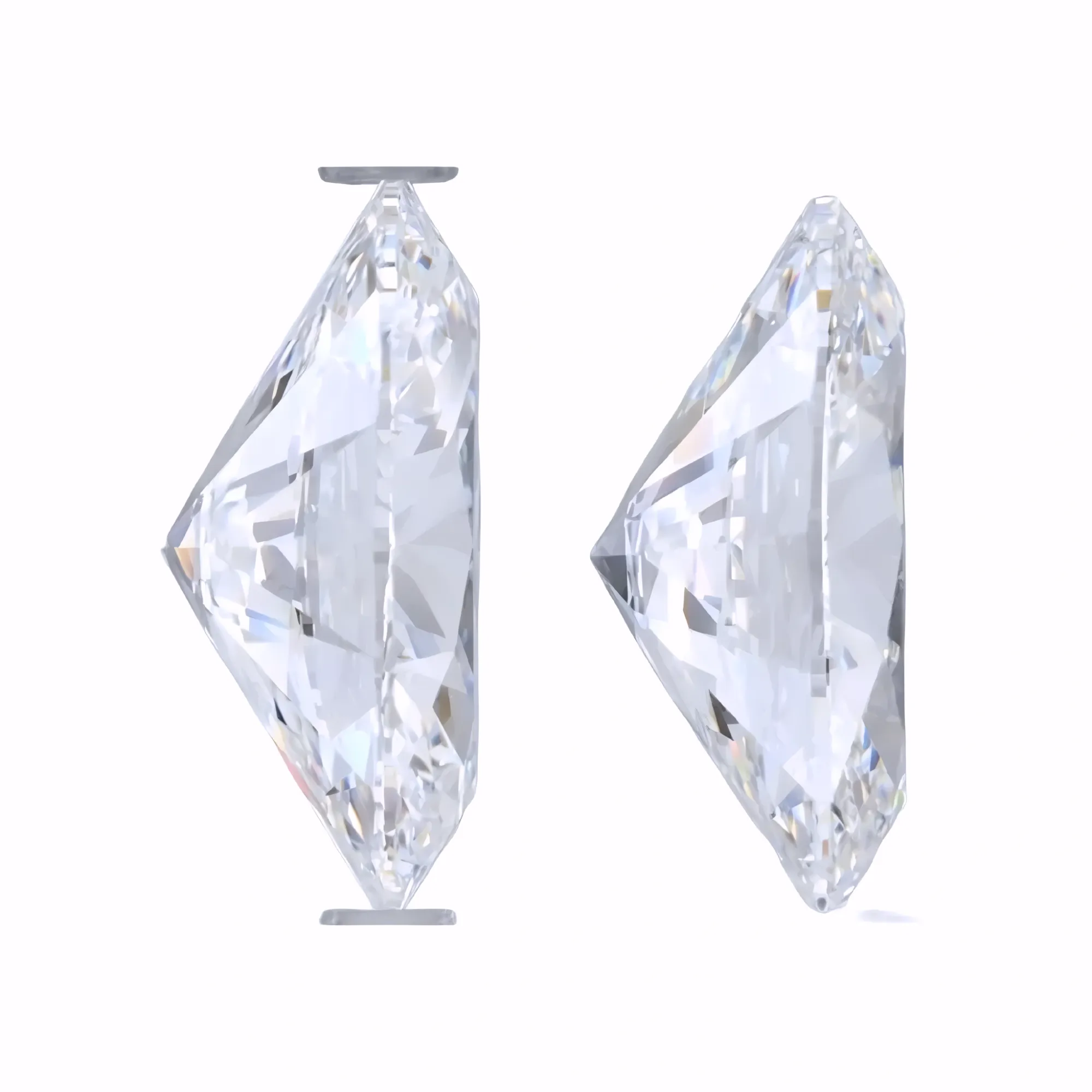 Solitairekart 3+3 Carat E Color, VS1 Clarity Combo Lab Grown Diamond For Studs