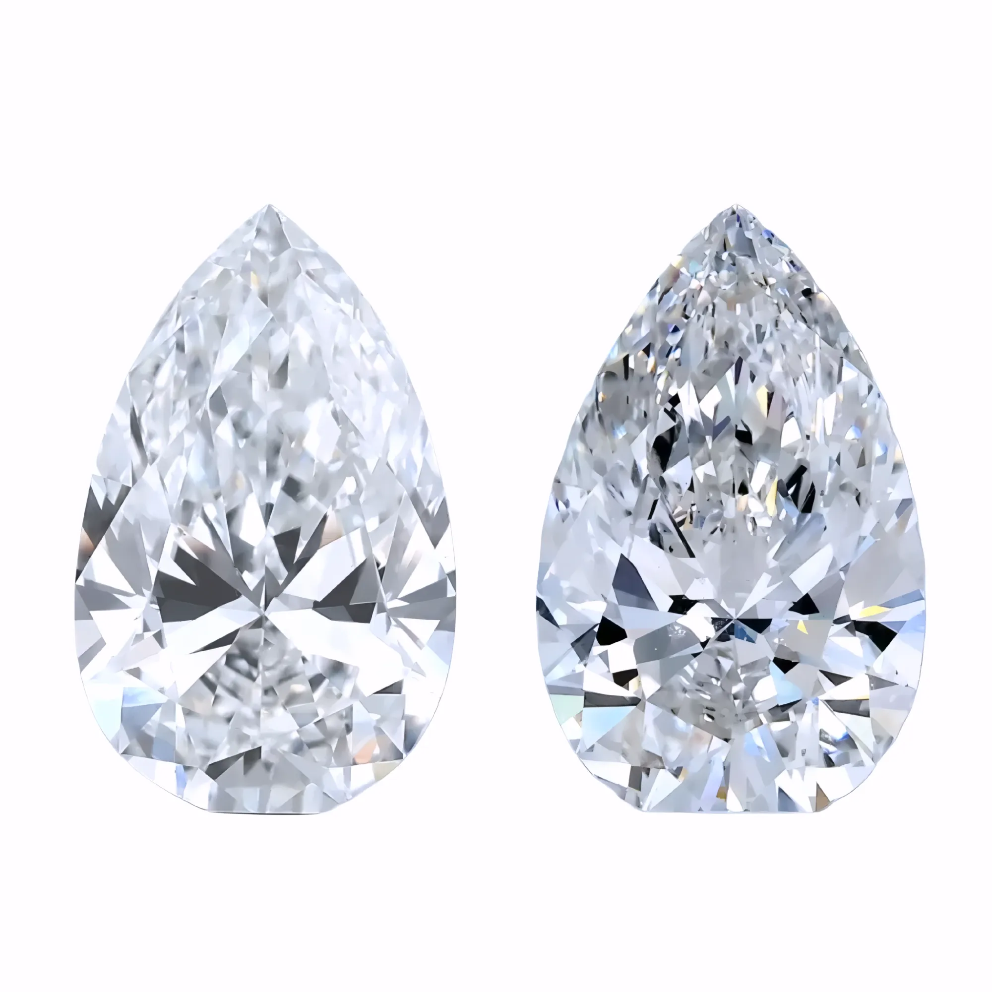 Solitairekart 2+2 Carat F Color, VS1 Clarity Combo Lab Grown Diamond For Studs