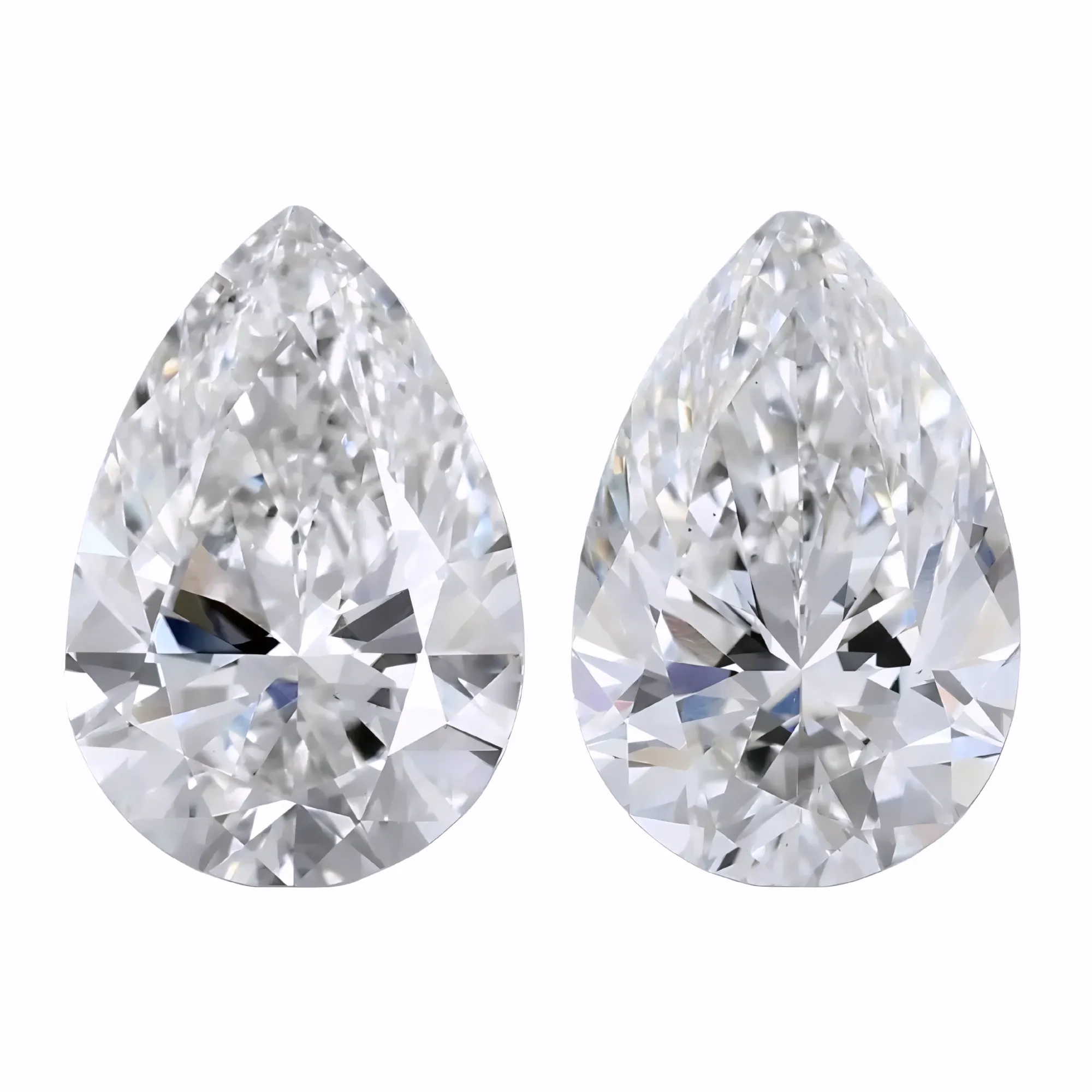 Solitairekart 3+3Carat F Color, VS1 Clarity Combo Lab Grown Diamond For Studs