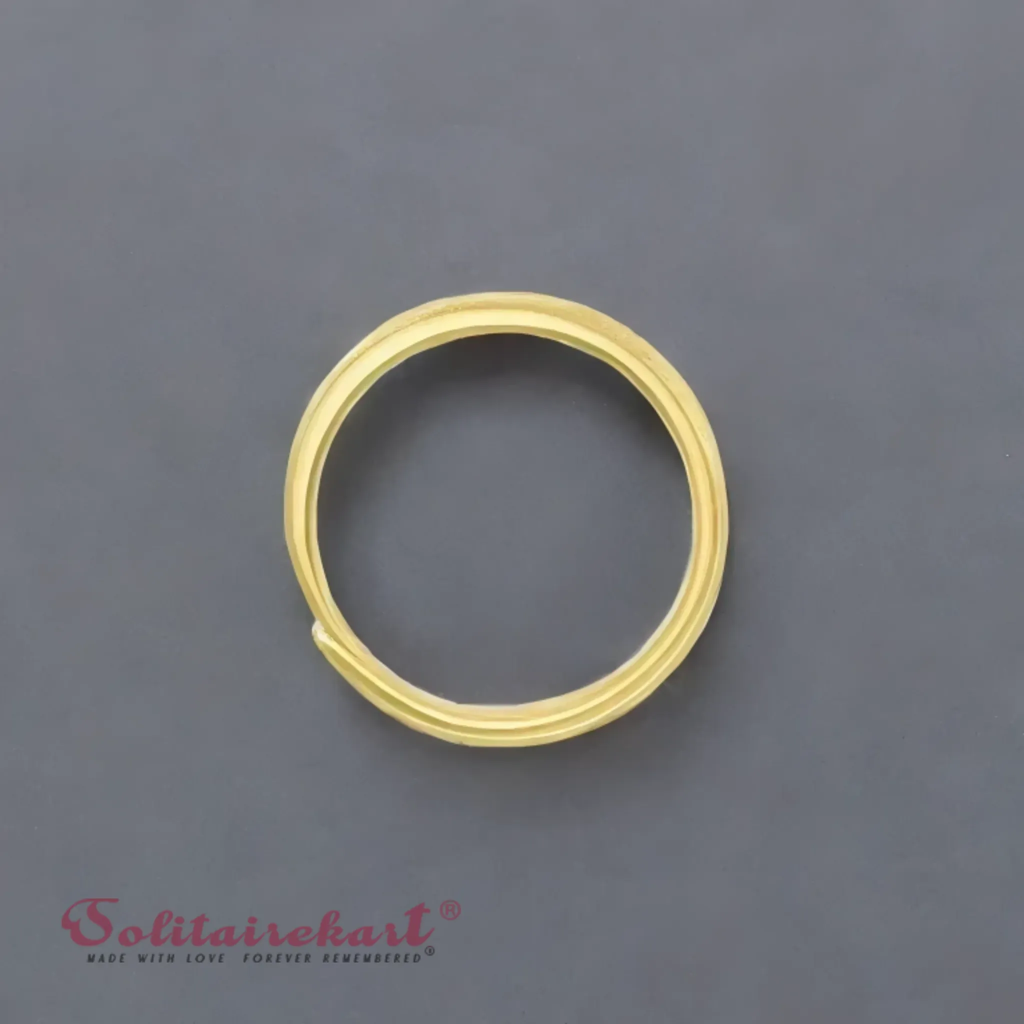 14K 5.43Grams Gold Couple Rings – Elegant Band Design