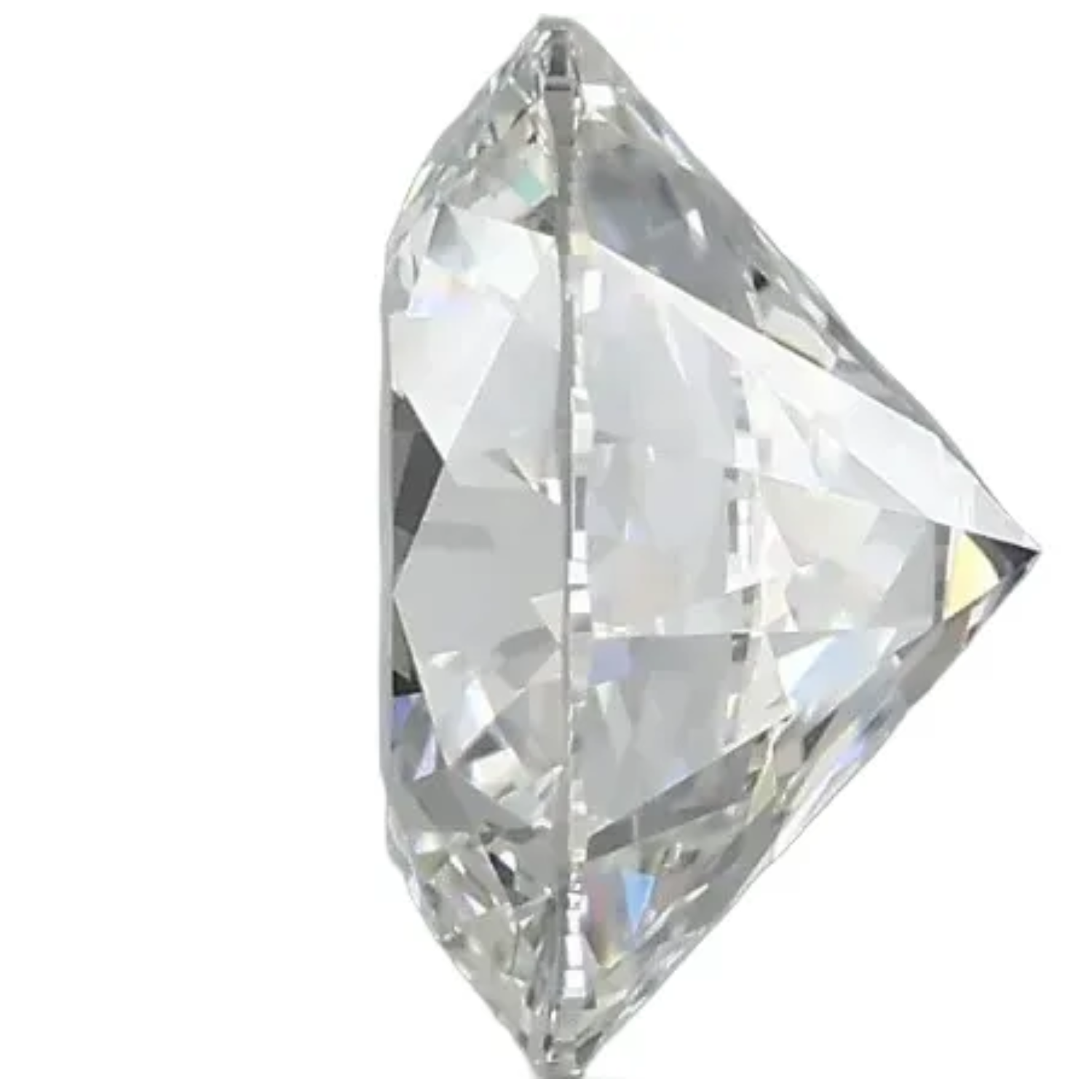 Radiant 2.09ct Round Lab Grown Diamond D VVS2