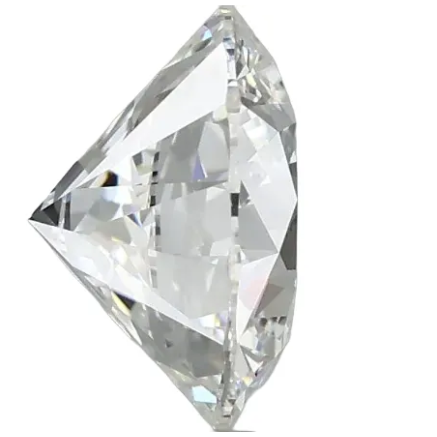 Radiant 2.09ct Round Lab Grown Diamond D VVS2