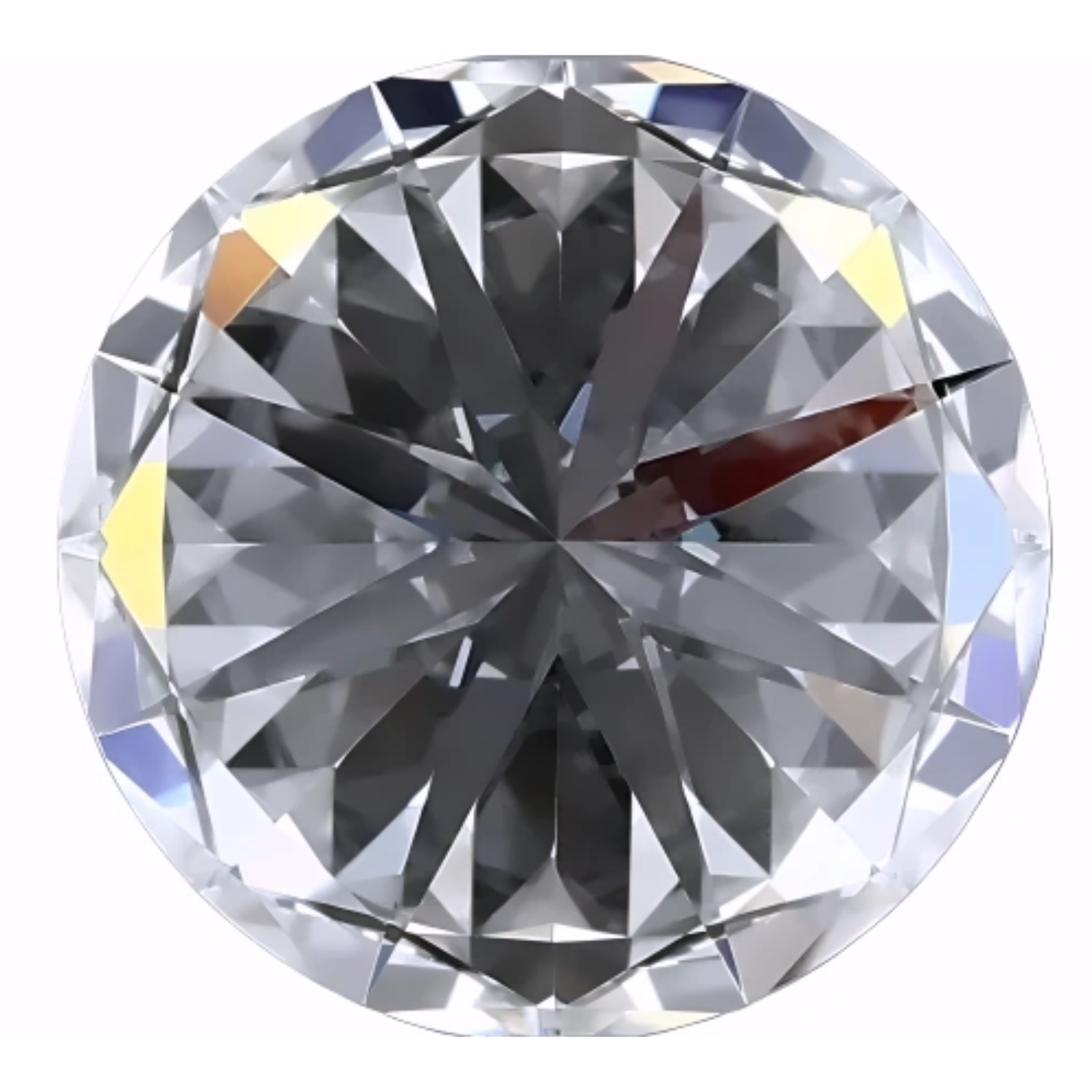 Flawless Brilliance 2.10ct Round Lab Grown Diamond D VVS2