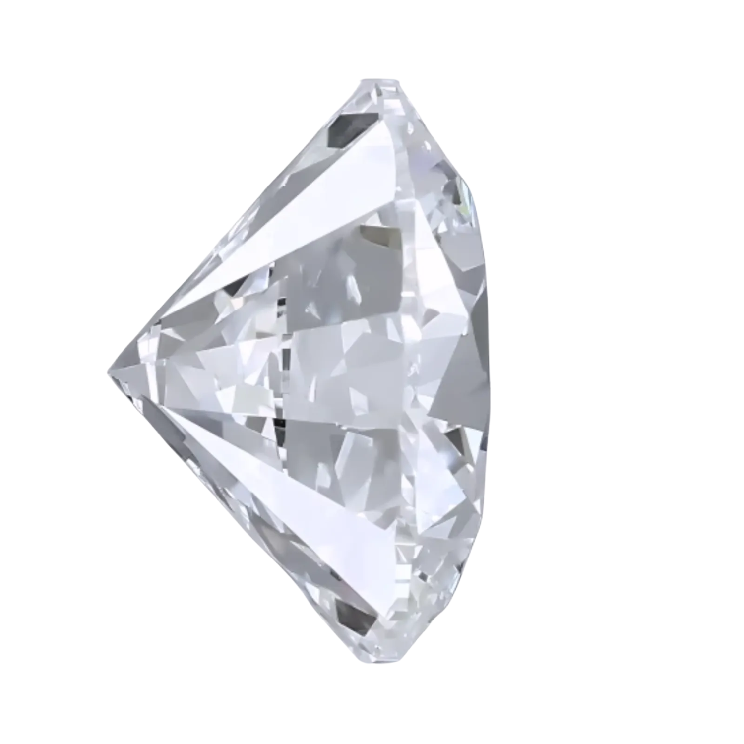 Brilliant 2.08ct Round Lab Grown Diamond D VVS2
