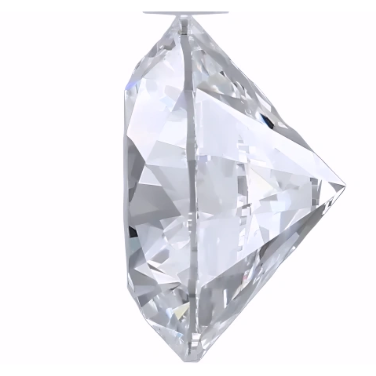 Radiant 2.09ct Round Lab Grown Diamond D VVS2