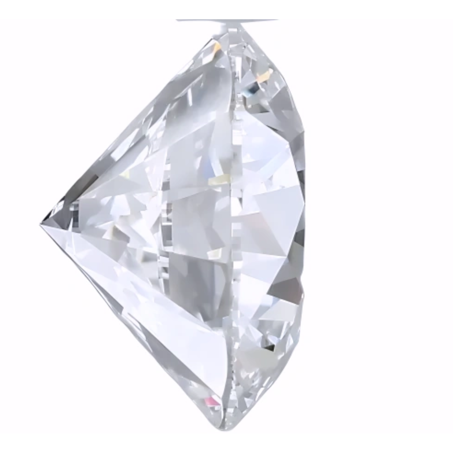 Radiant 2.09ct Round Lab Grown Diamond D VVS2