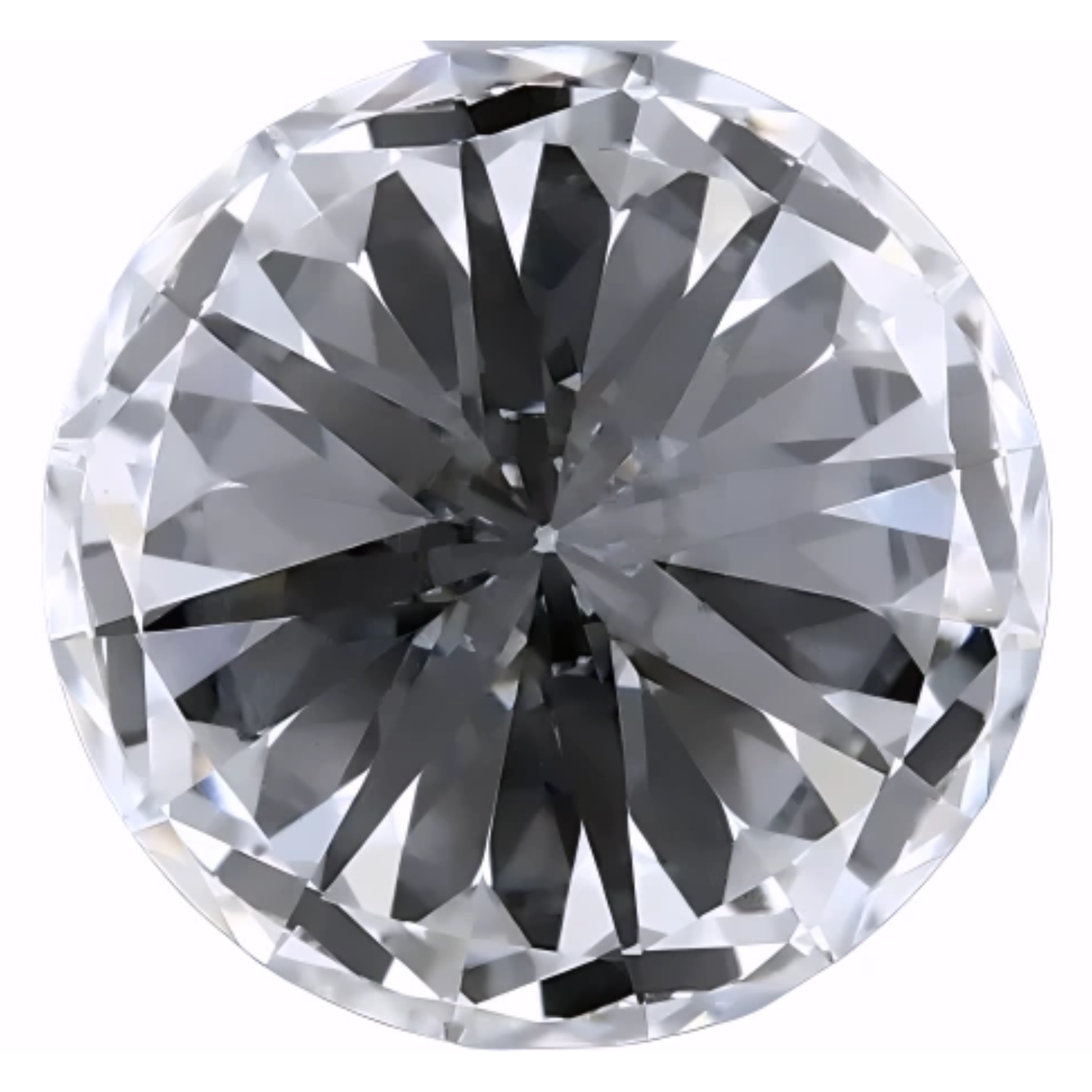 Radiant 2.09ct Round Lab Grown Diamond D VVS2