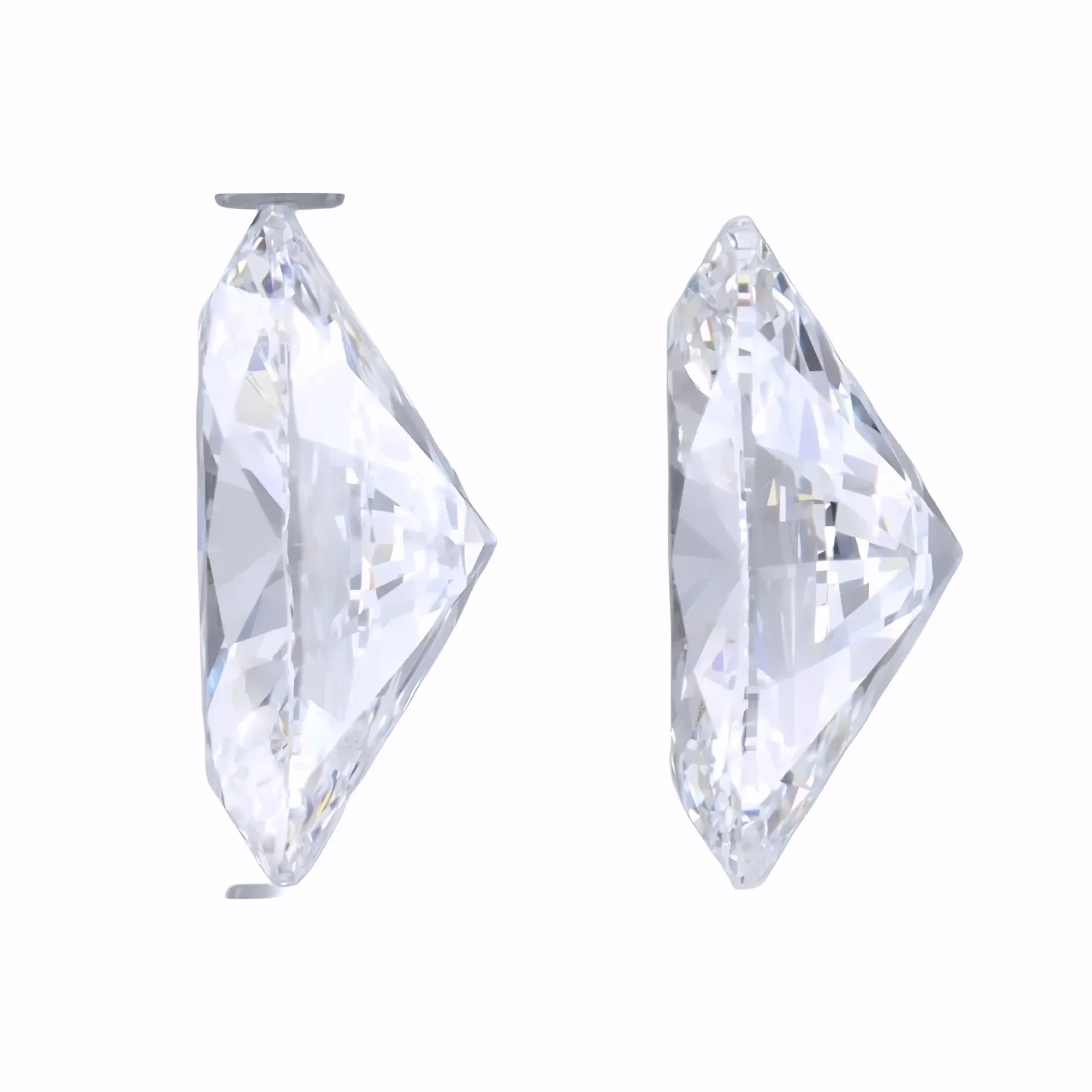 Solitairekart 3+3 Carat E Color, VS1 Clarity Combo Lab Grown Diamond For Studs