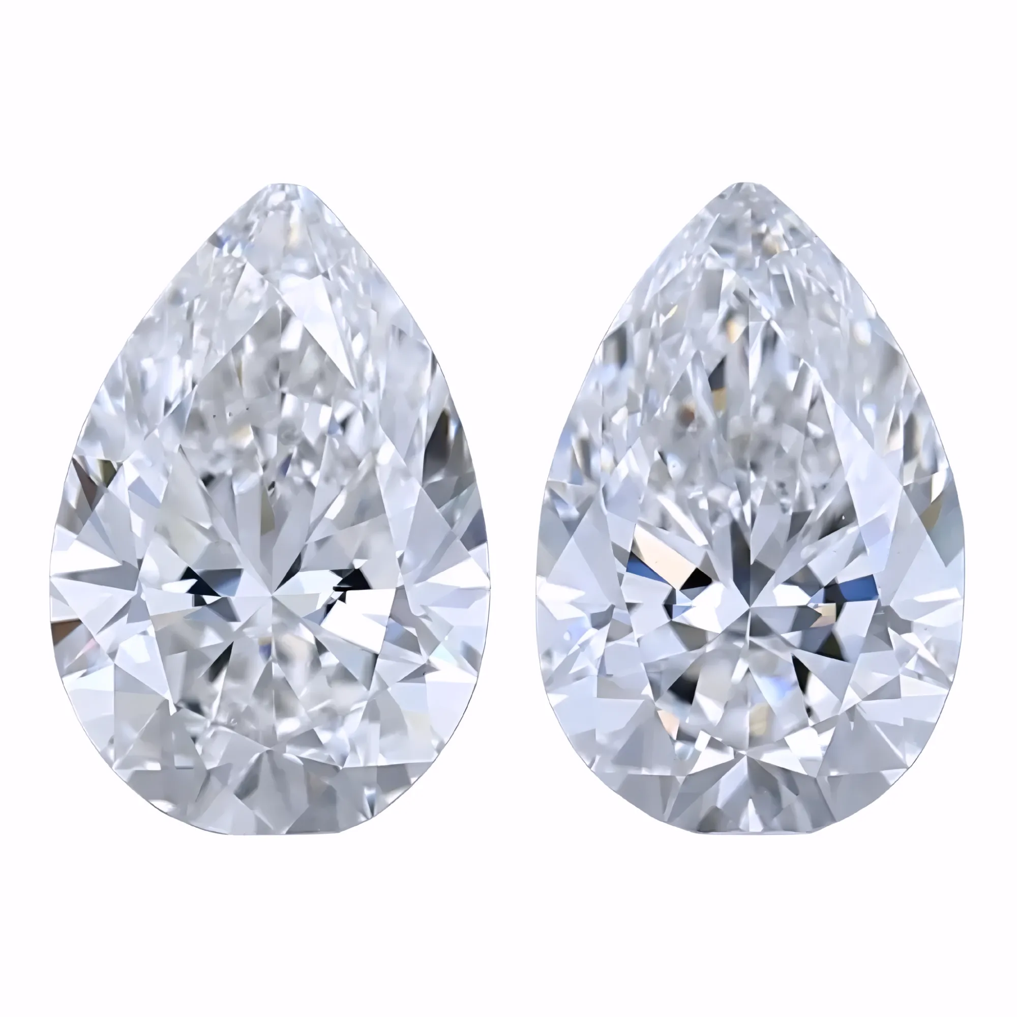 Solitairekart 2+2 Carat F Color, VS1 Clarity Combo Lab Grown Diamond For Studs